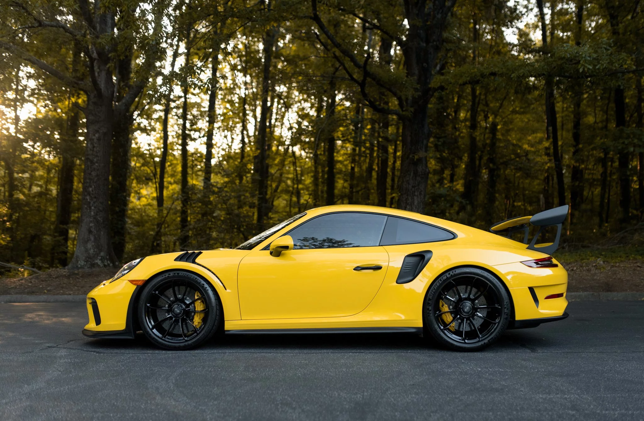 Racing Yellow Porsche 911 GT3 RS