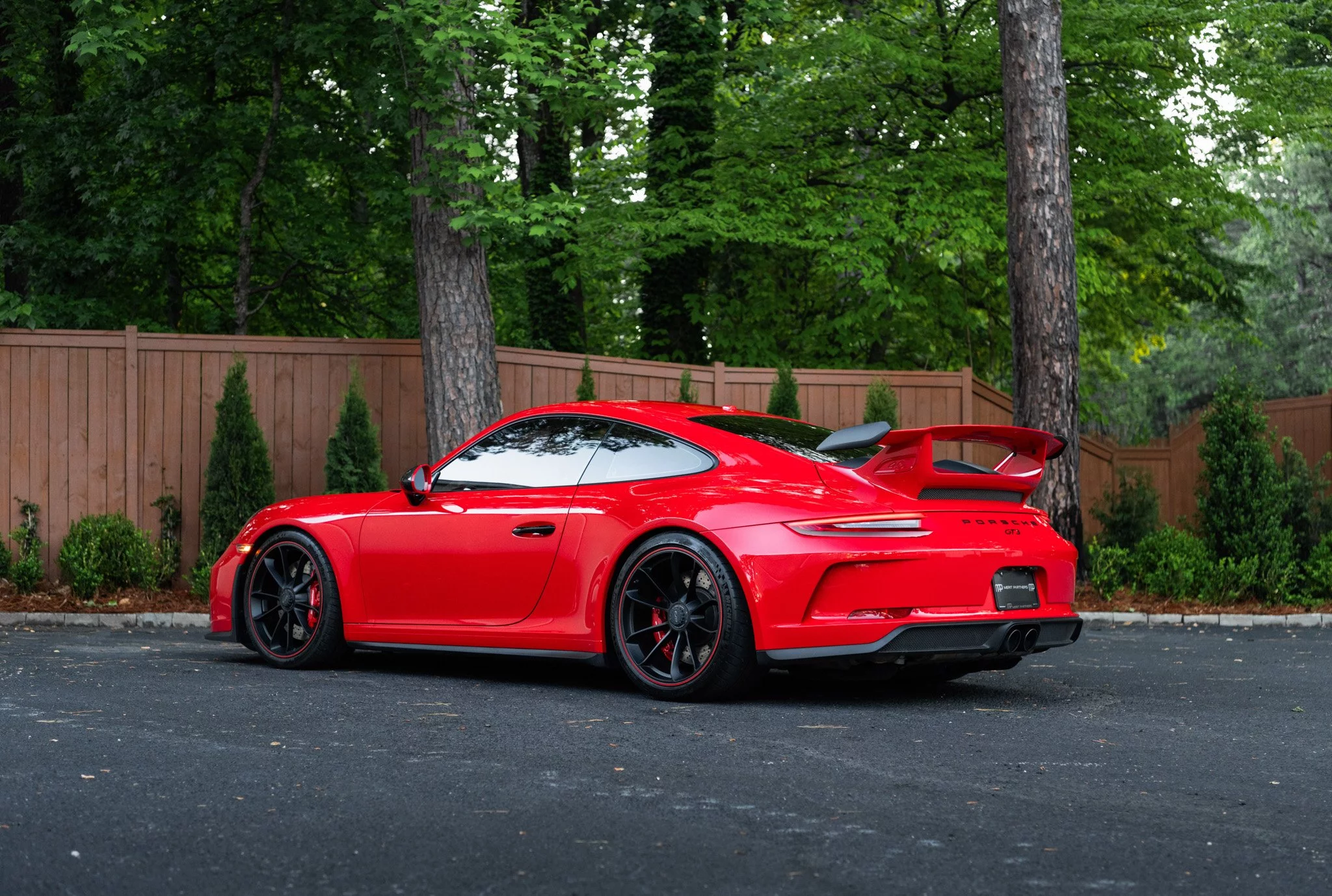 Guards Red Porsche 911 GT3
