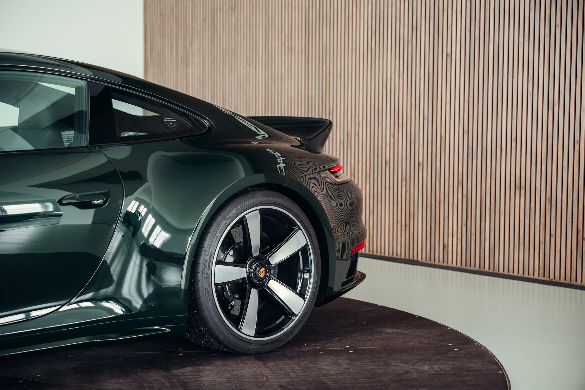 Brewster Green Porsche 911 Sport Classic