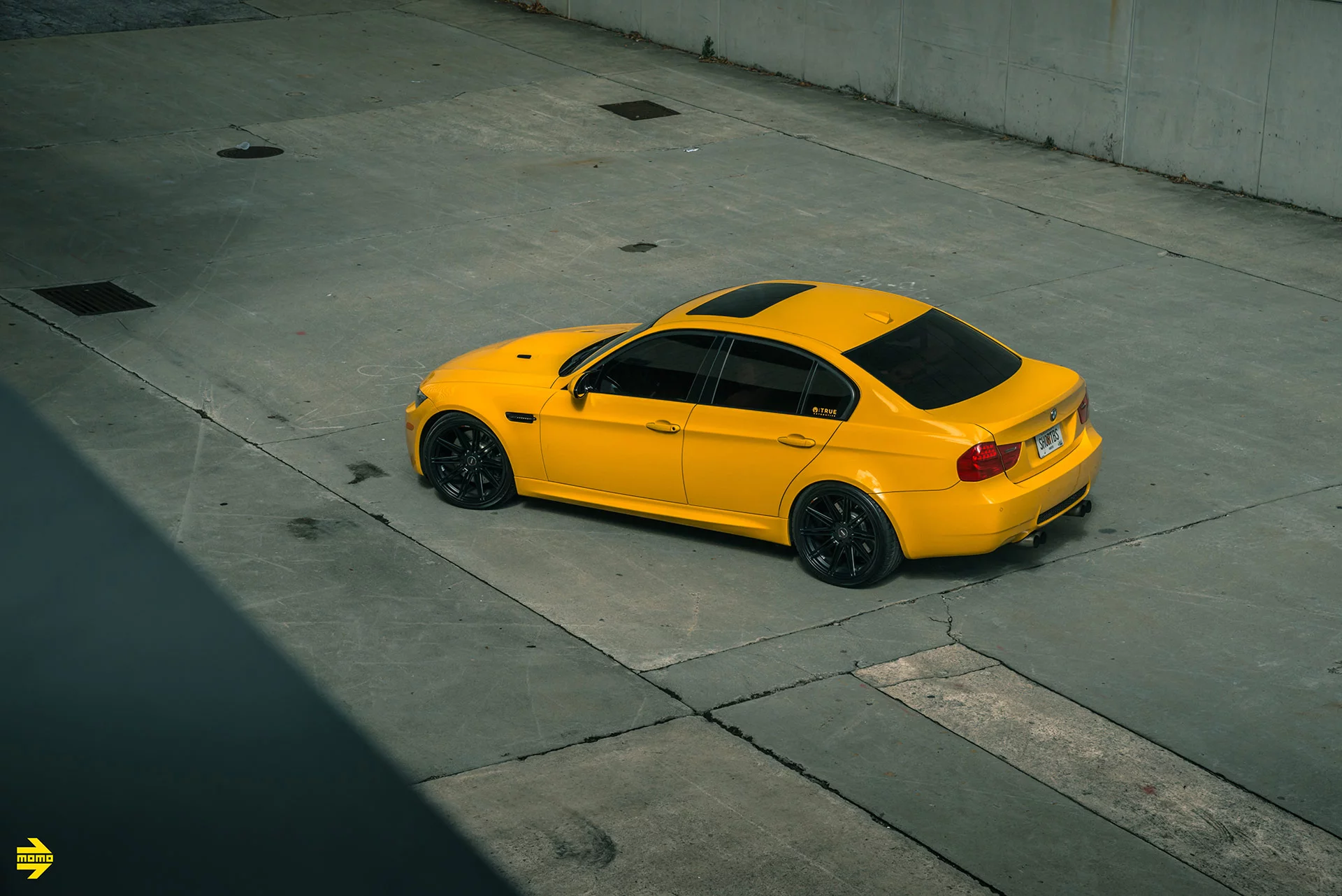 Atacama Yellow BMW M3