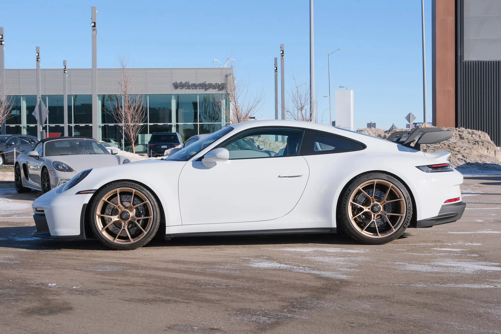 Carrara White Metallic Porsche 911 GT3