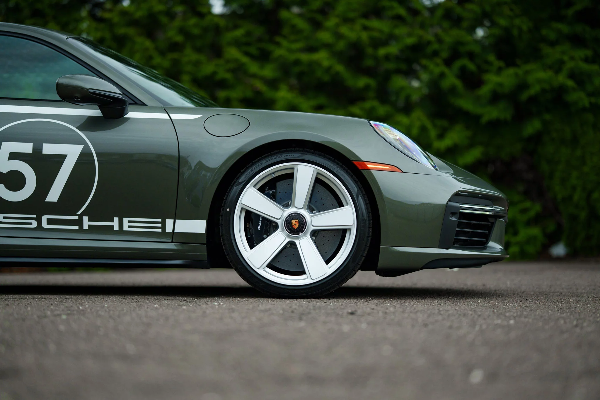 Aventurine Green Metallic Porsche 911 Turbo