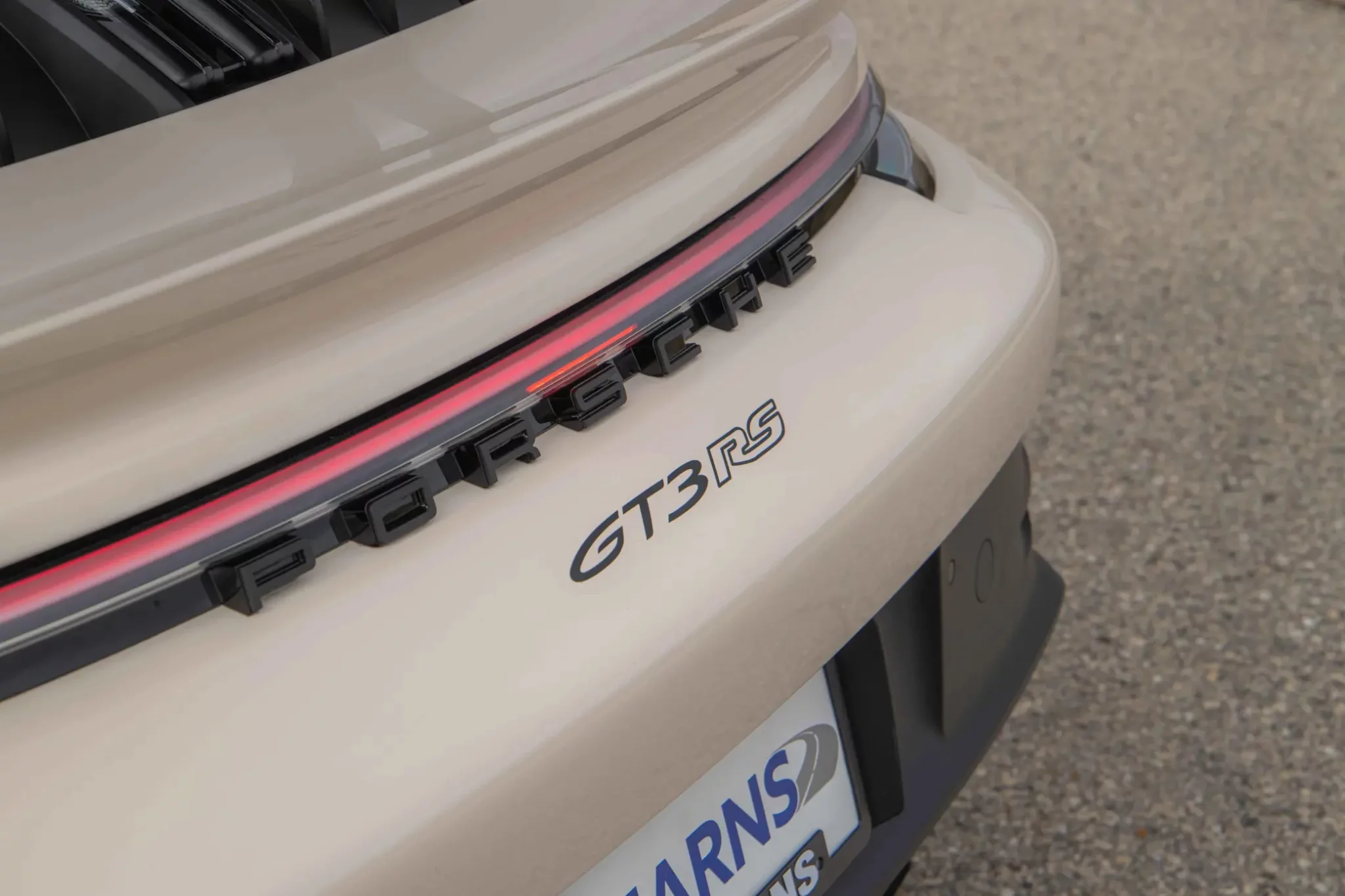 Creme White Porsche 911 GT3 RS