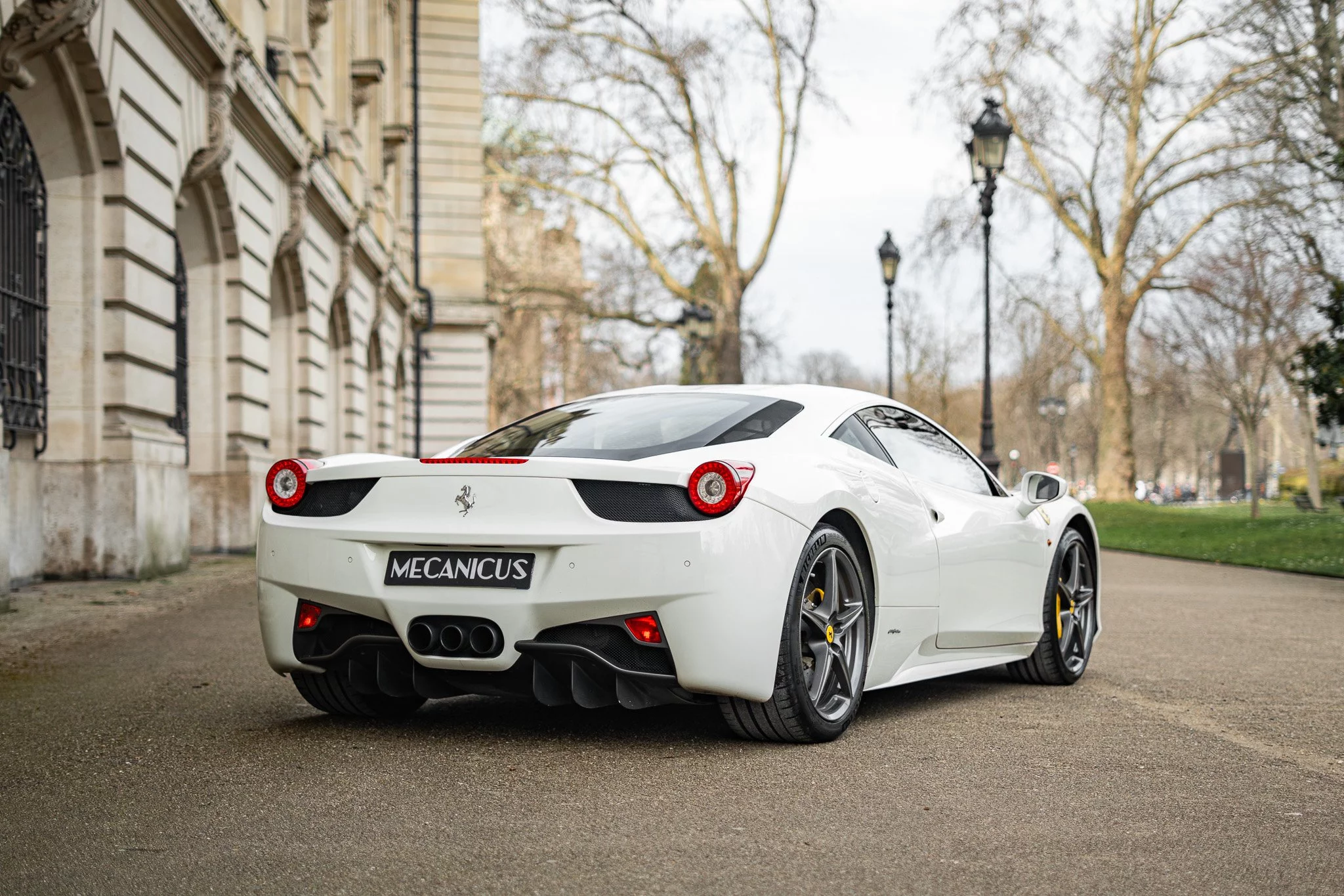 Bianco Avus Ferrari 458