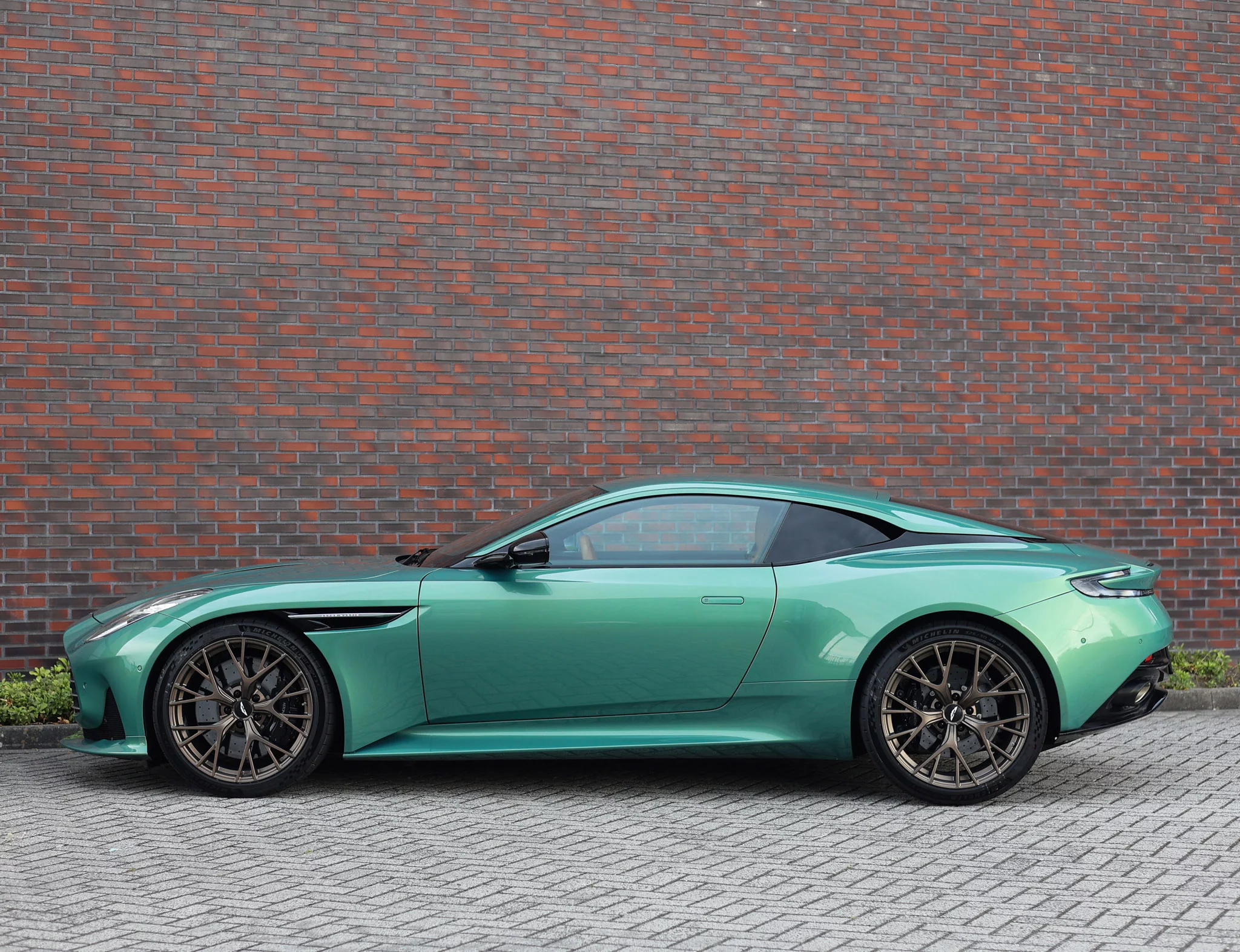 Iridescent Emerald Aston Martin DB12