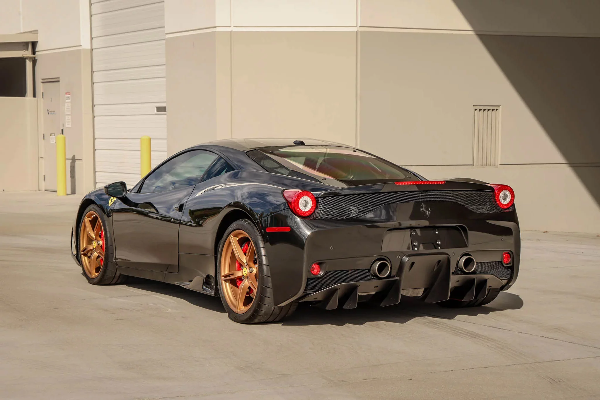 Nero Daytona Ferrari 458