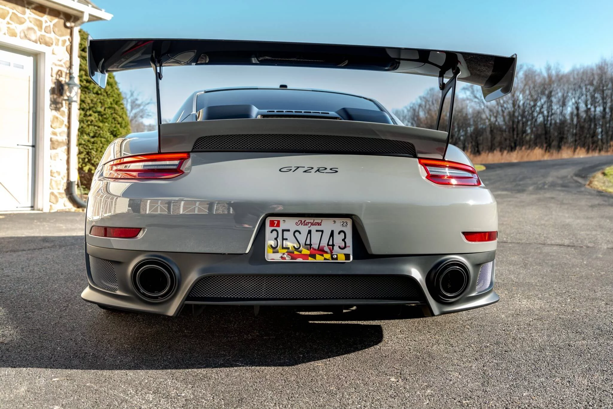 Nardo Grey Porsche 911 GT2 RS