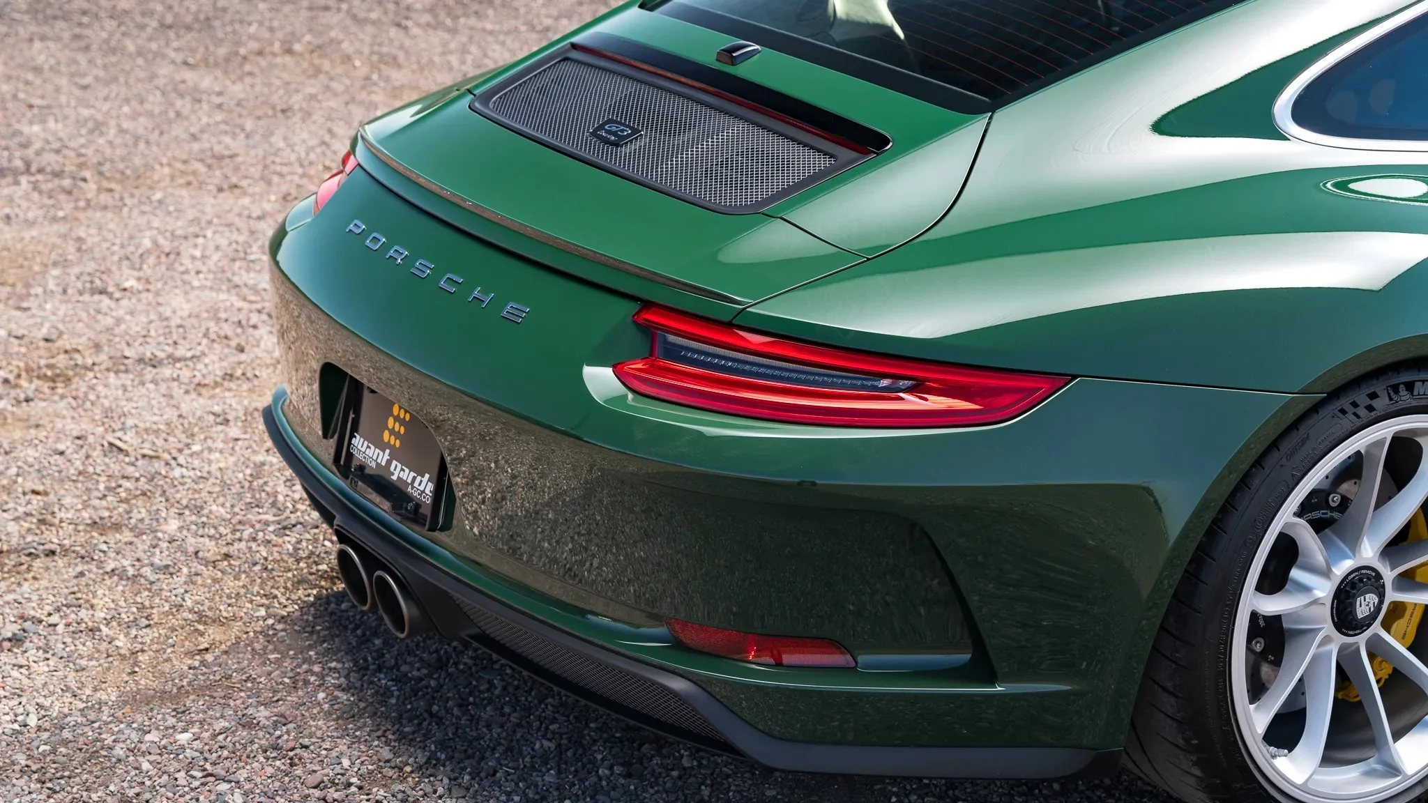 British Racing Green Porsche 911 GT3
