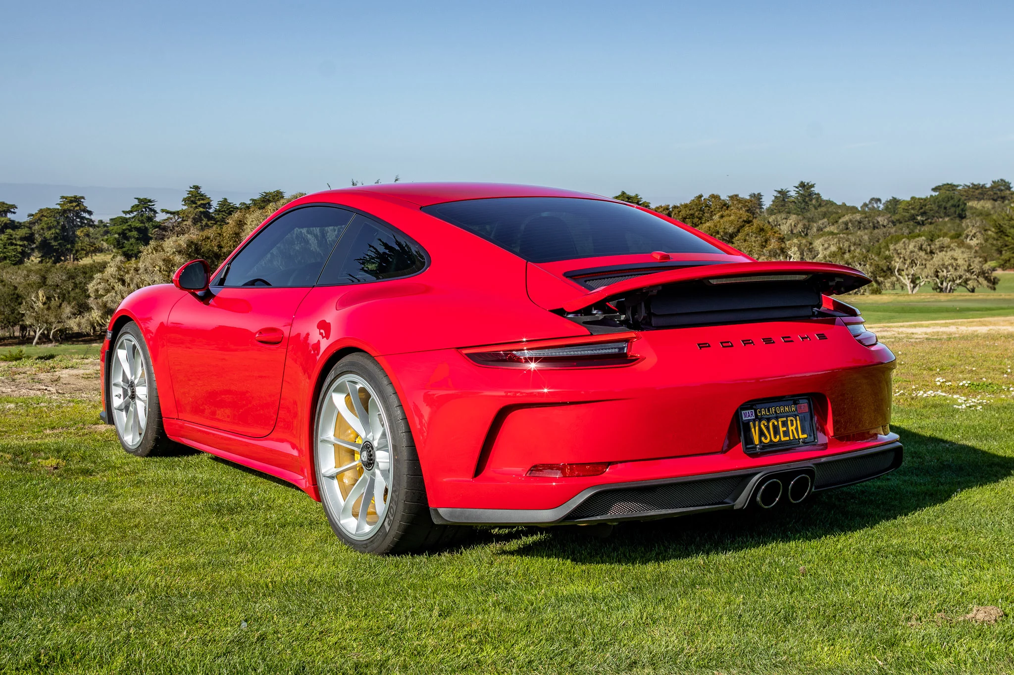 Carmine Red Porsche 911 GT3