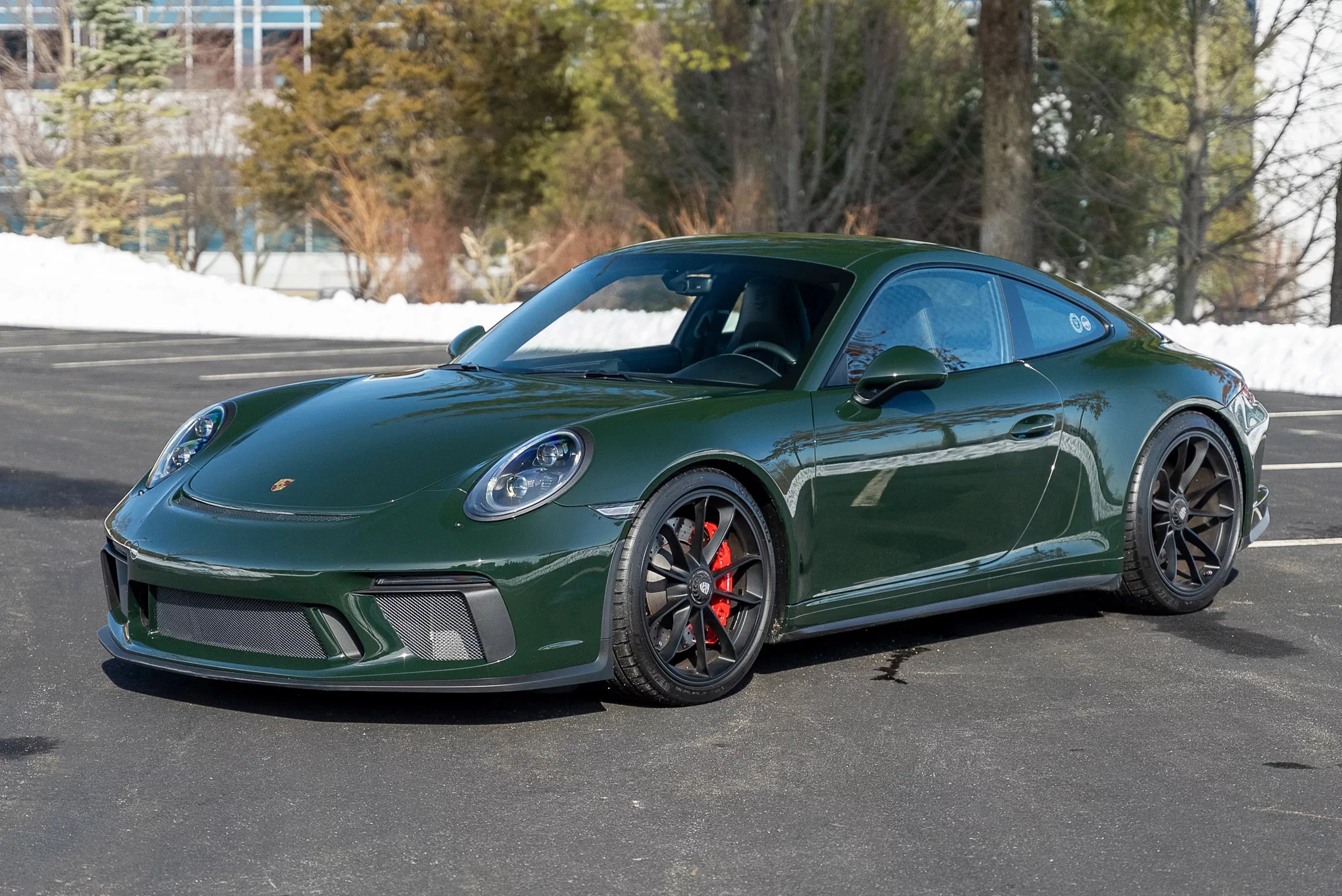 Brewster Green Porsche 911 GT3