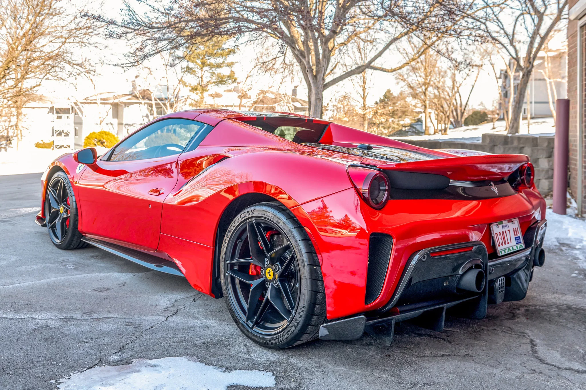 Rosso Corsa Ferrari 488