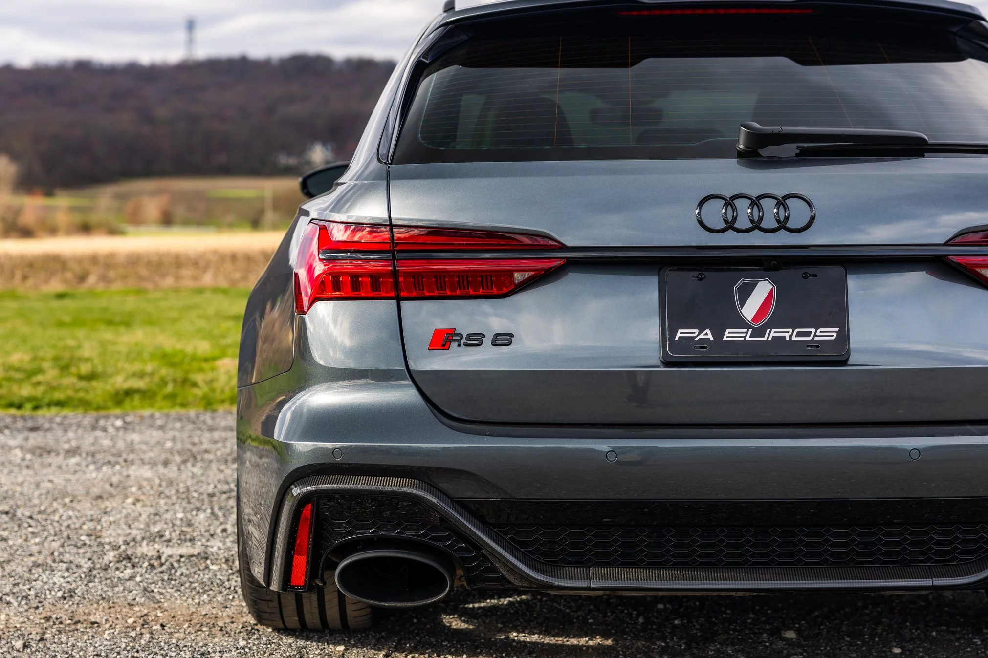 Daytona Grey Audi RS6 Avant