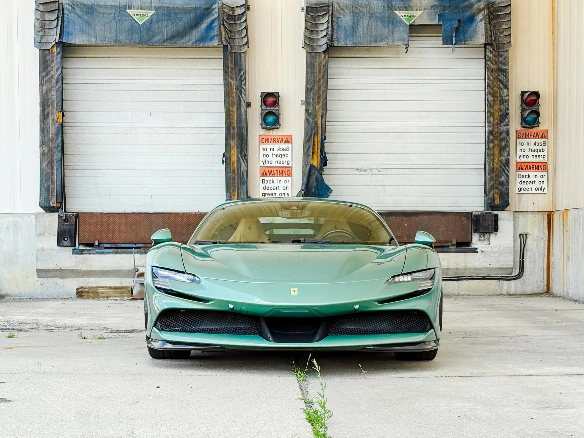 Verde Medio Ferrari SF90