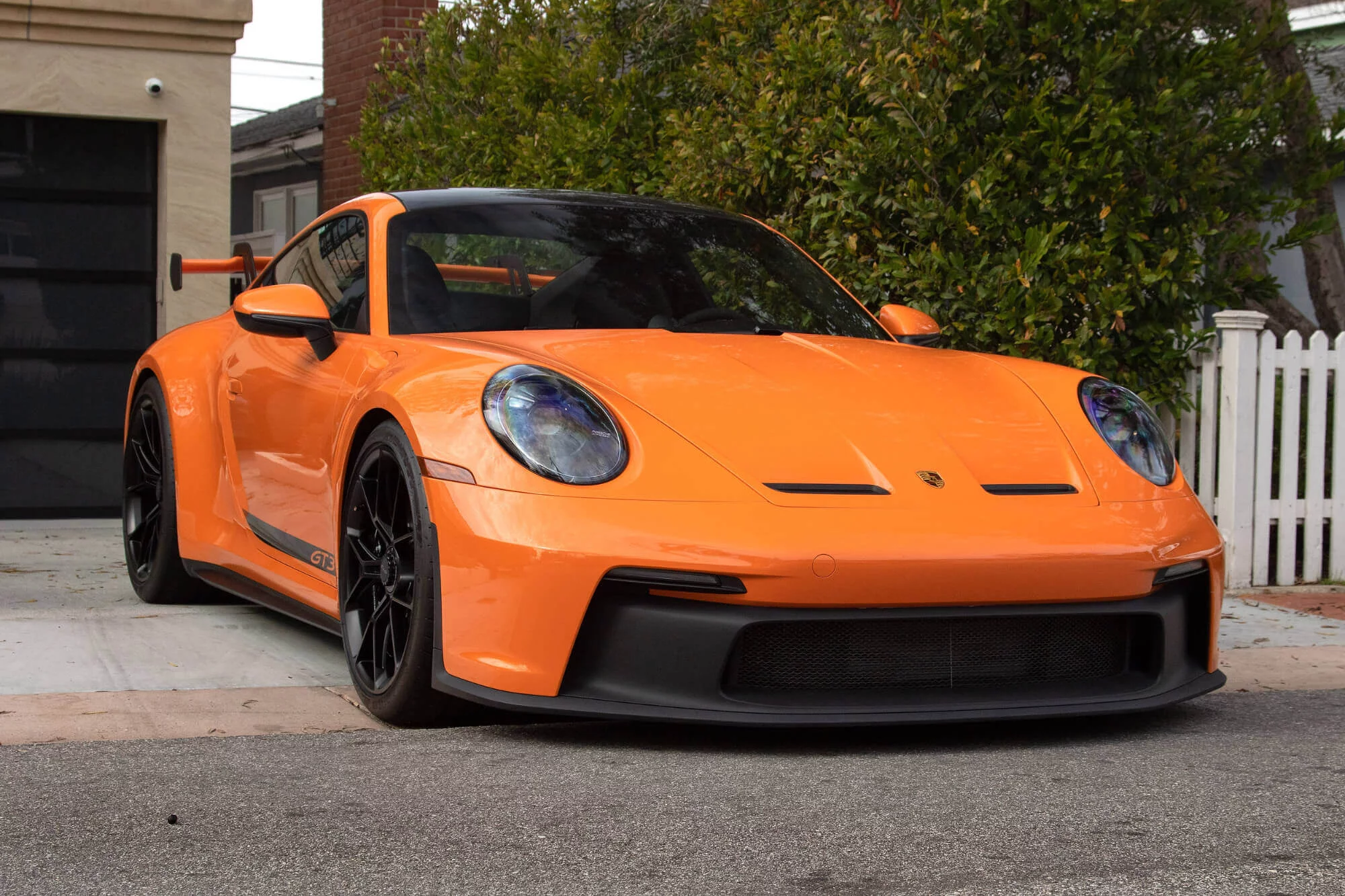 Pastel Orange Porsche 911 GT3