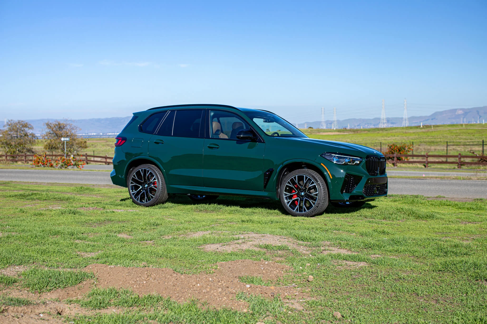 British Racing Green BMW X5