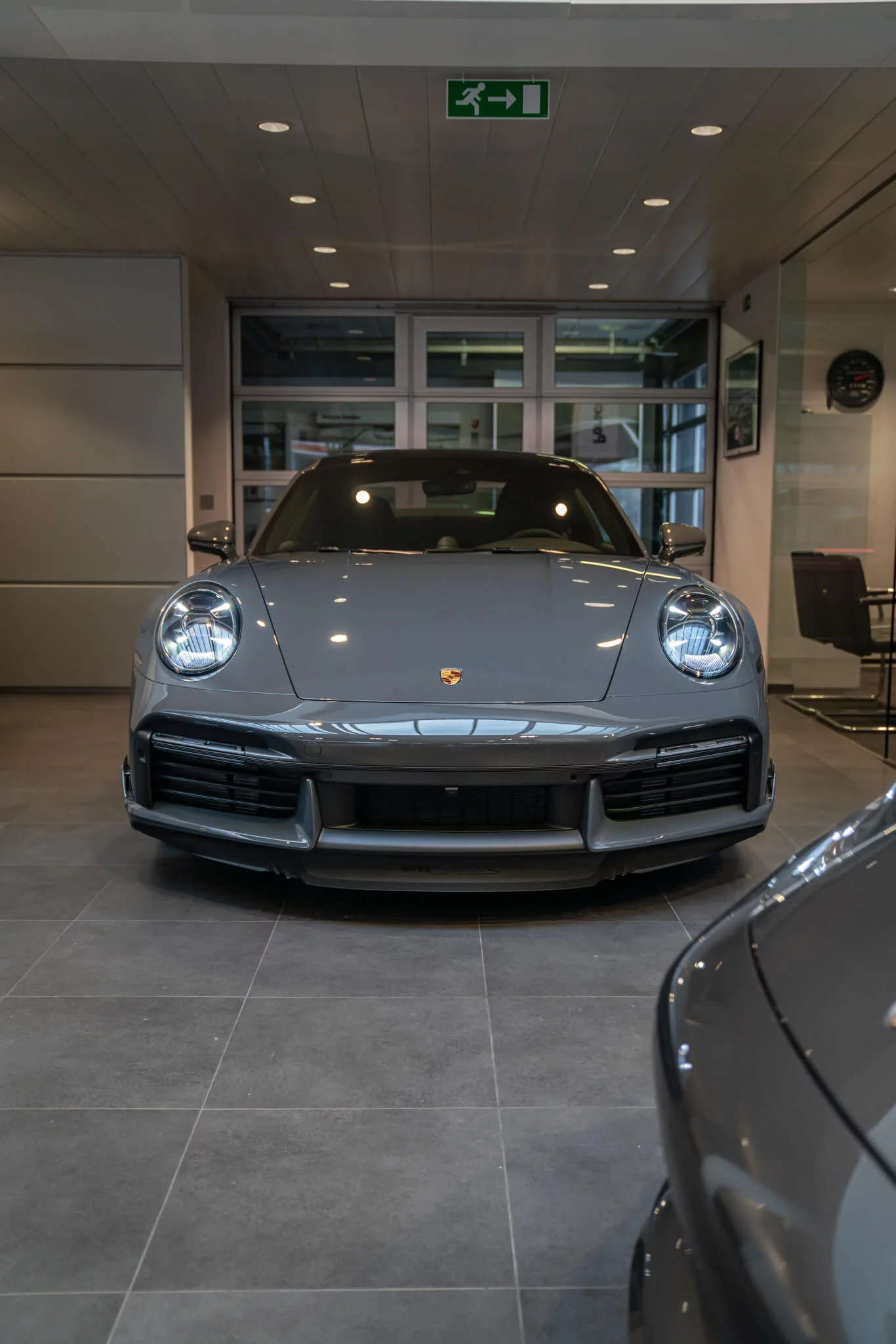 Grigio Telesto Porsche 911 Turbo