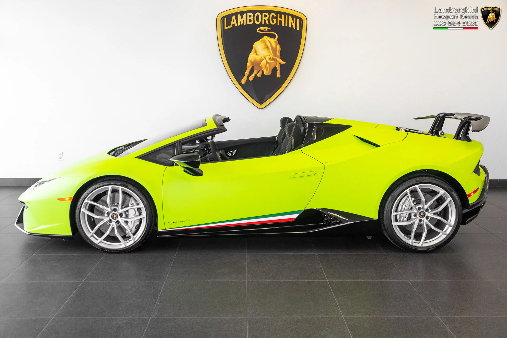 Verde Shock Lamborghini Huracán