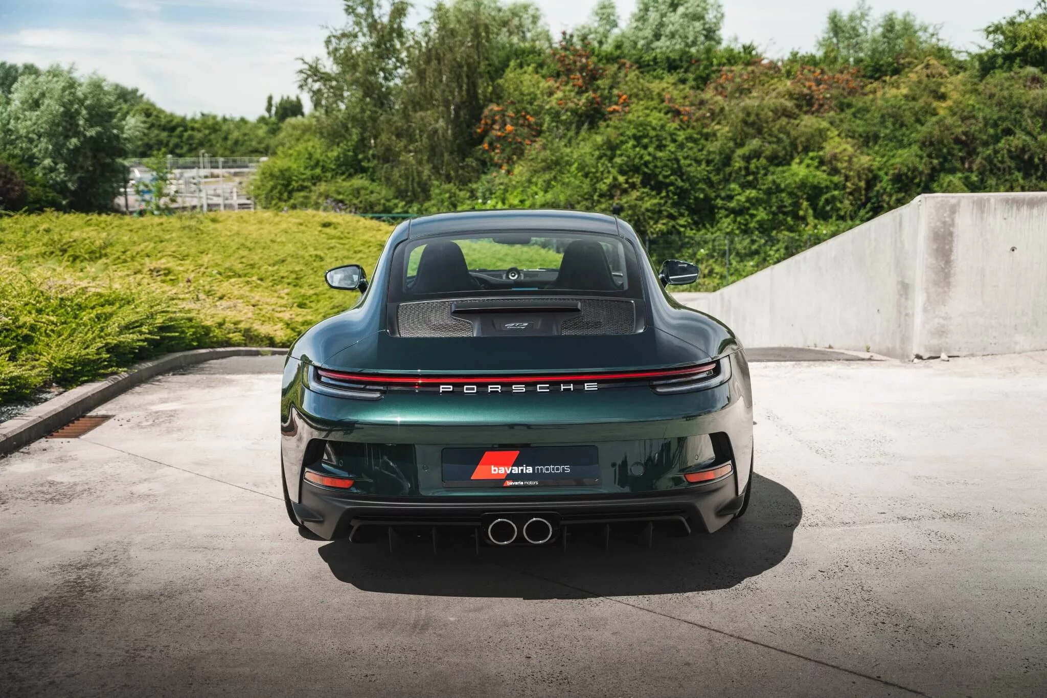 Jet Green Metallic Porsche 911 GT3
