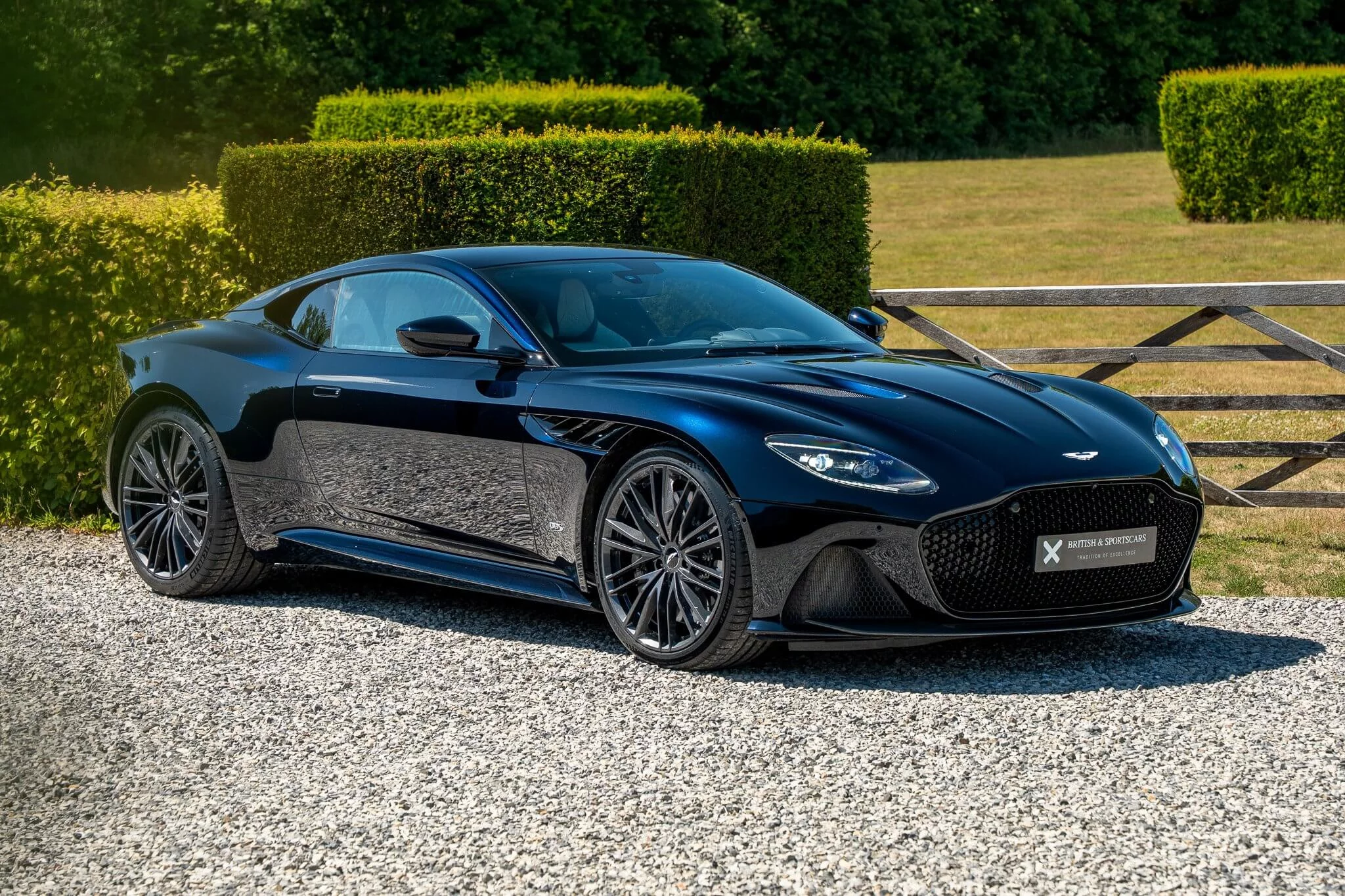 Ultramarine Black Aston Martin DBS