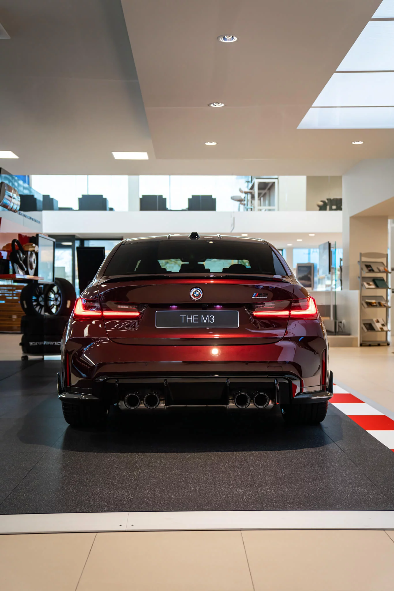 Barbera Red BMW M3