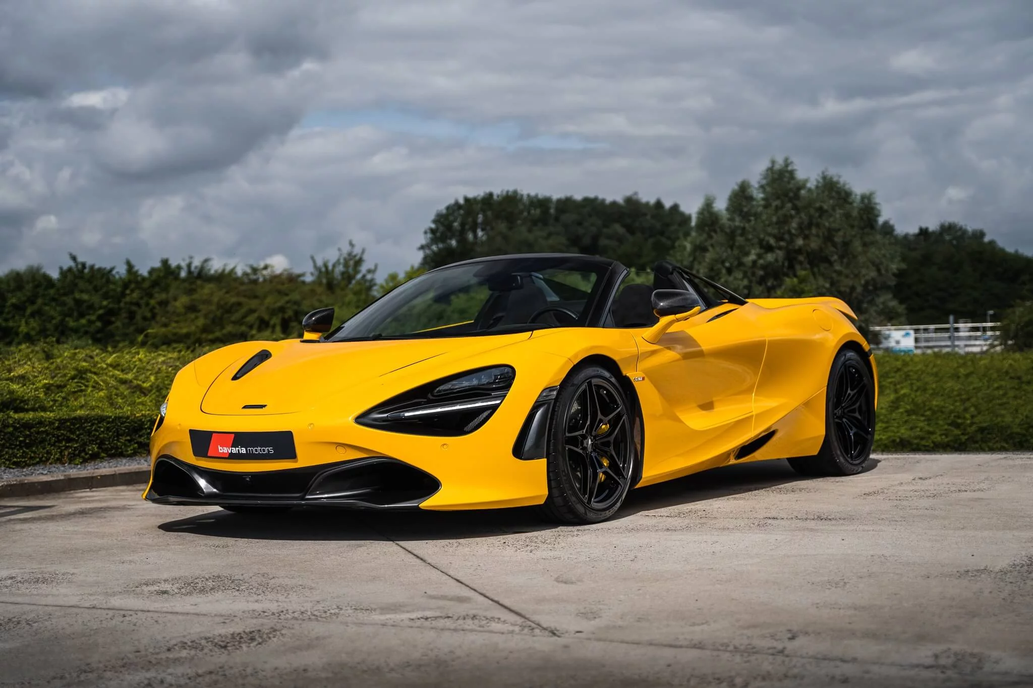 Volcano Yellow McLaren 720S