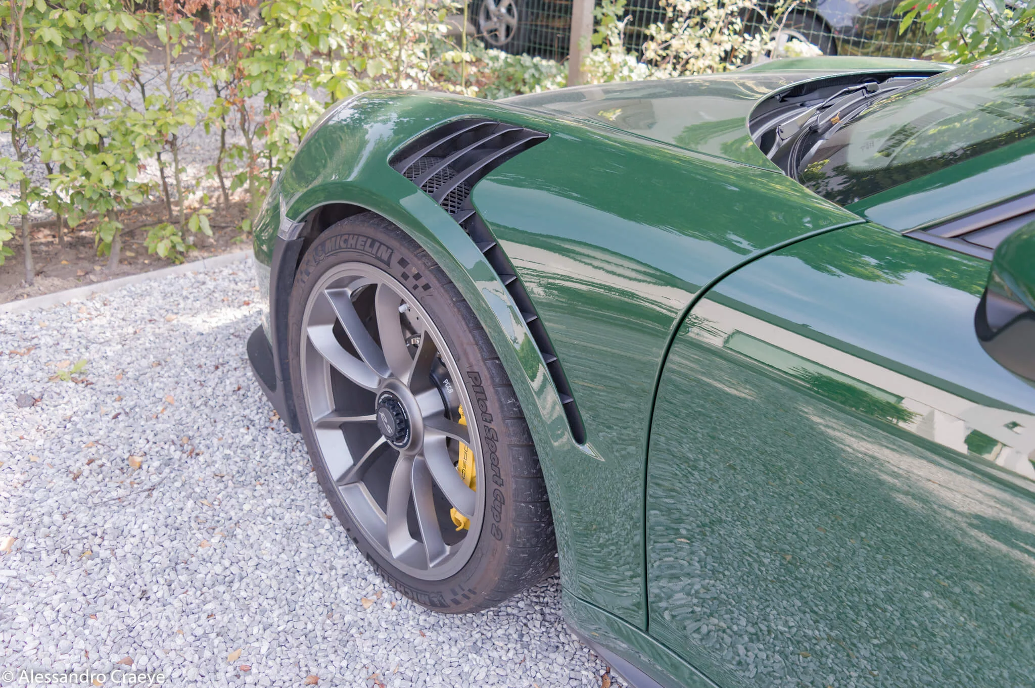 British Racing Green Porsche 911 GT3 RS