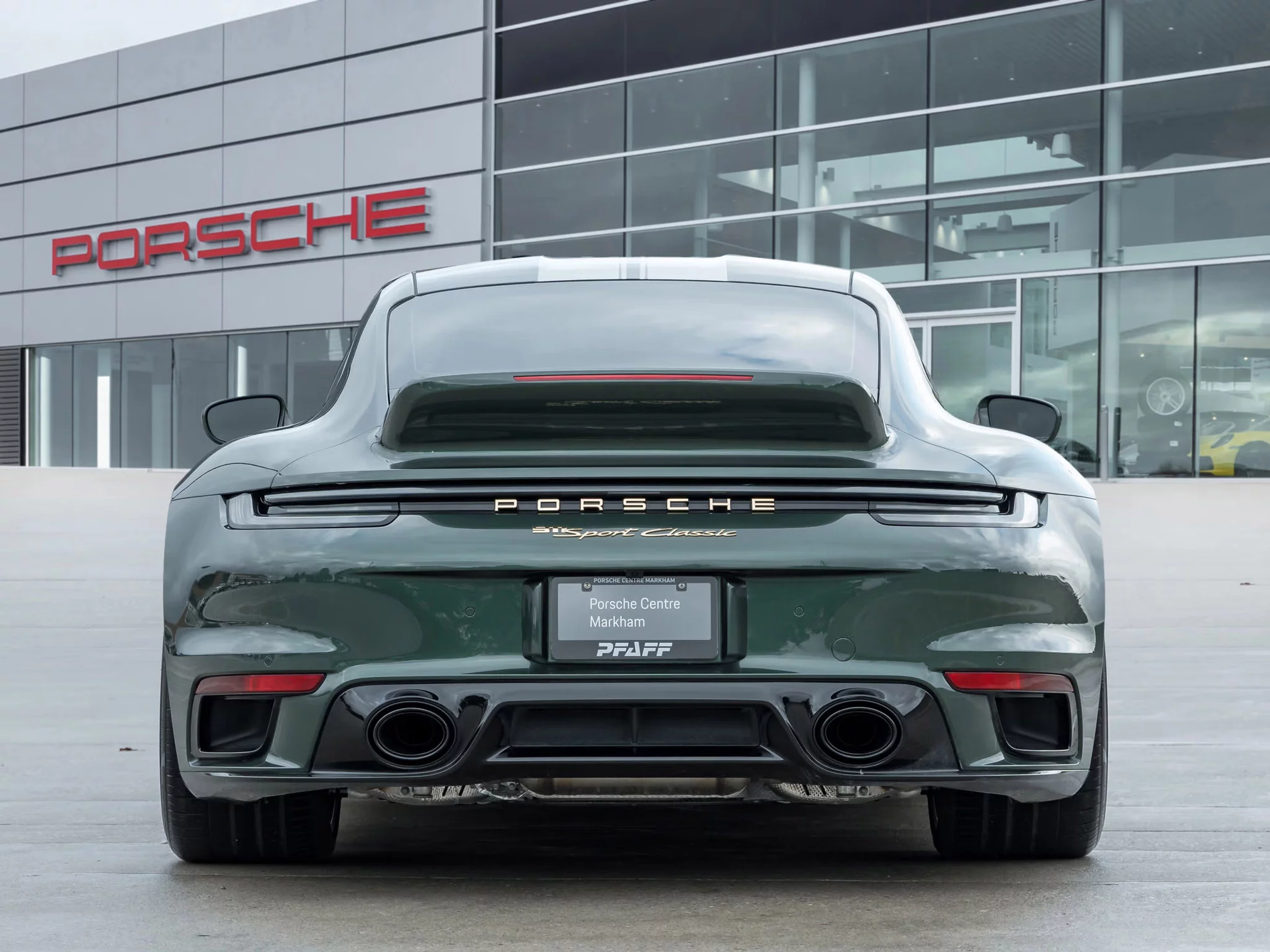 Oak Green Metallic Porsche 911 Sport Classic
