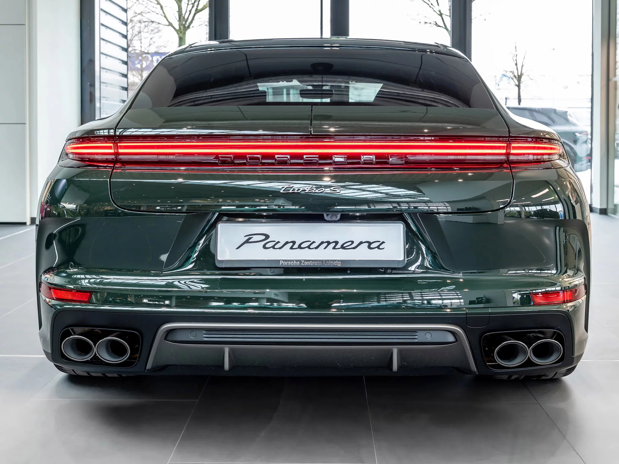 Brewster Green Porsche Panamera