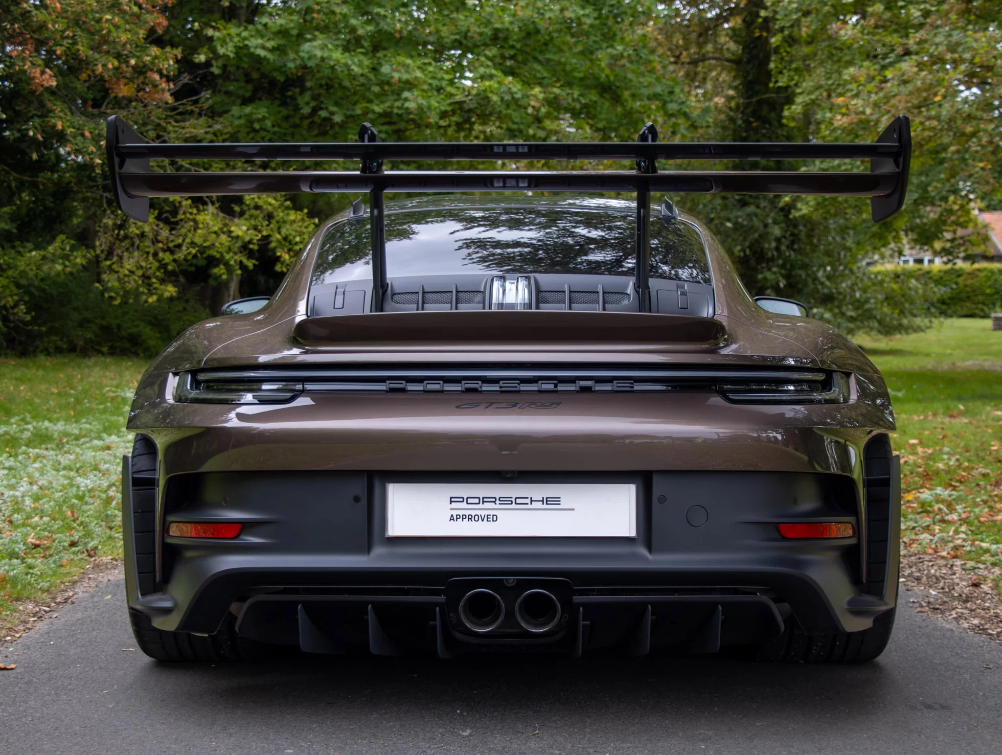 Chestnut Brown Metallic Porsche 911 GT3 RS