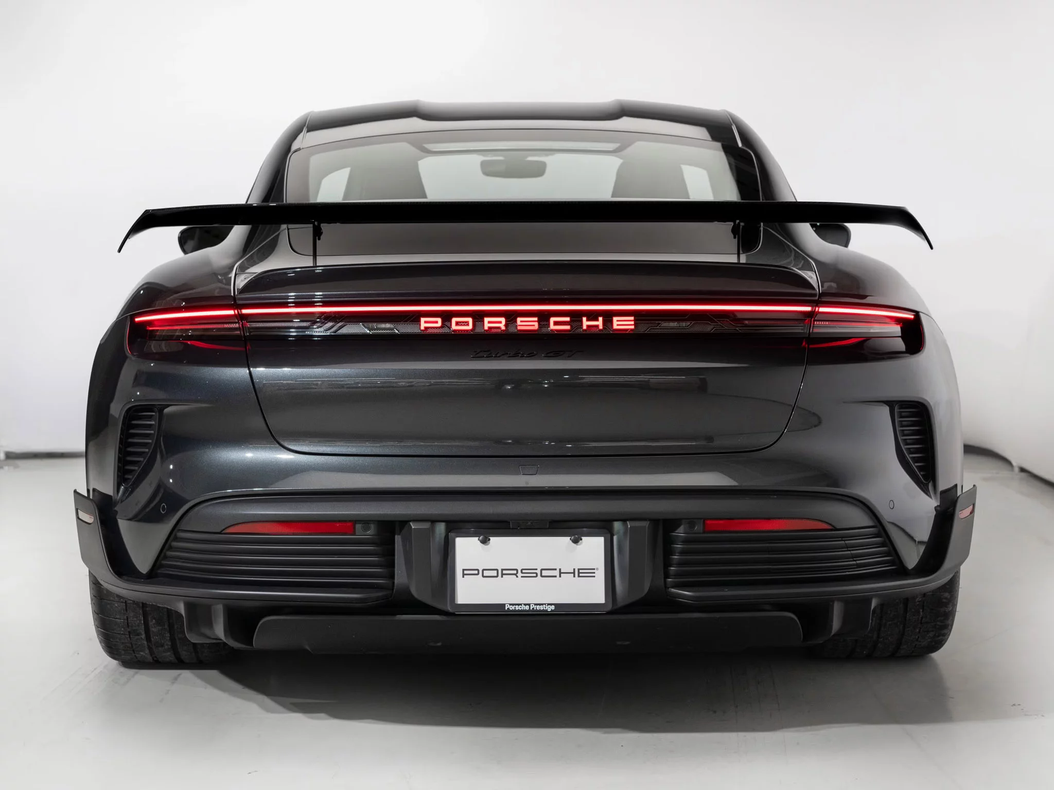 Volcano Grey Metallic Porsche Taycan