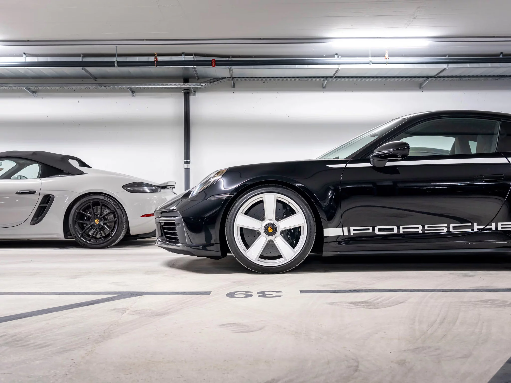 Jet Black Metallic Porsche 911 Turbo
