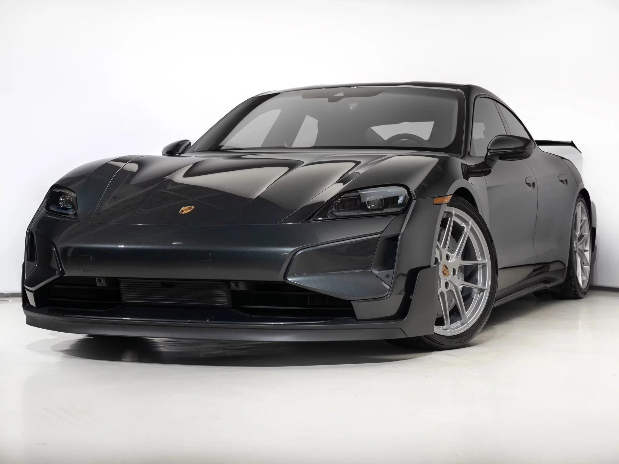 Volcano Grey Metallic Porsche Taycan