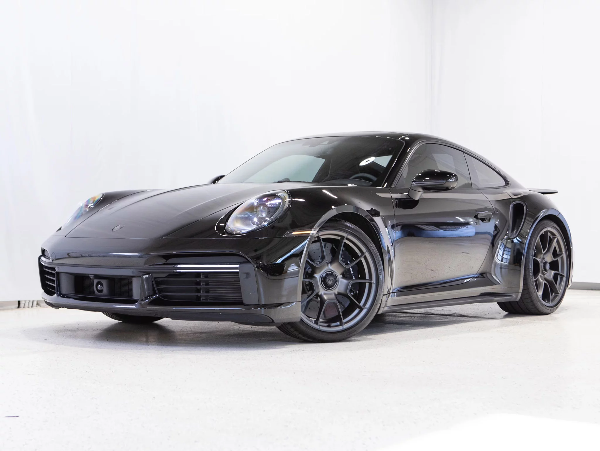 Black Porsche 911 Turbo
