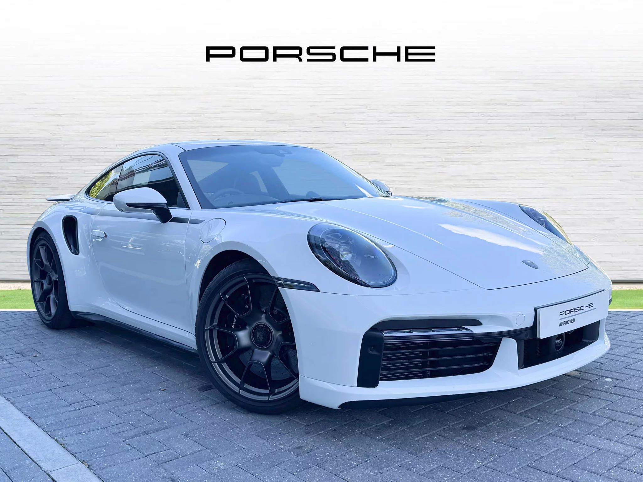 Pure White Porsche 911 Turbo