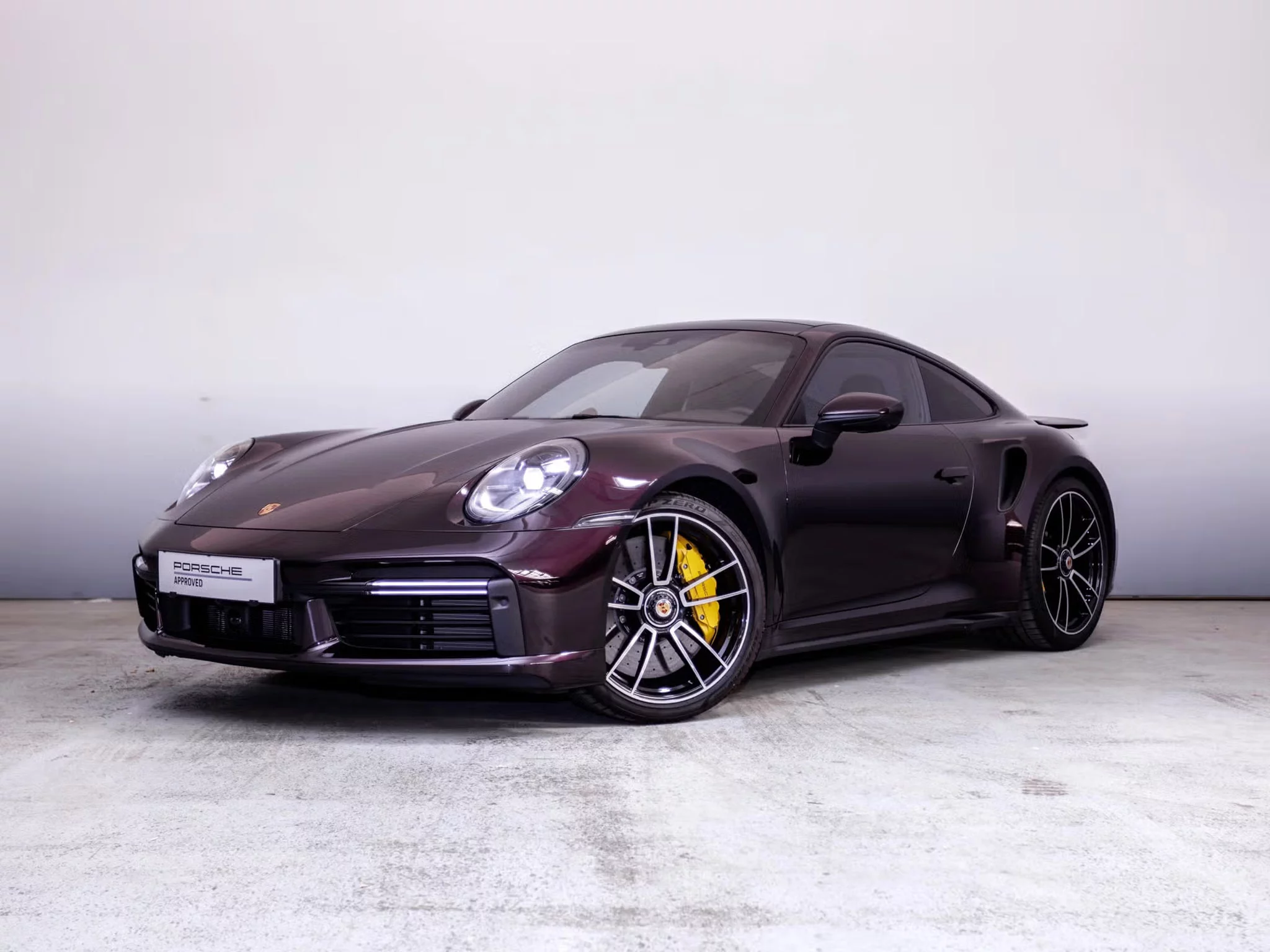 Amethyst Metallic Porsche 911 Turbo