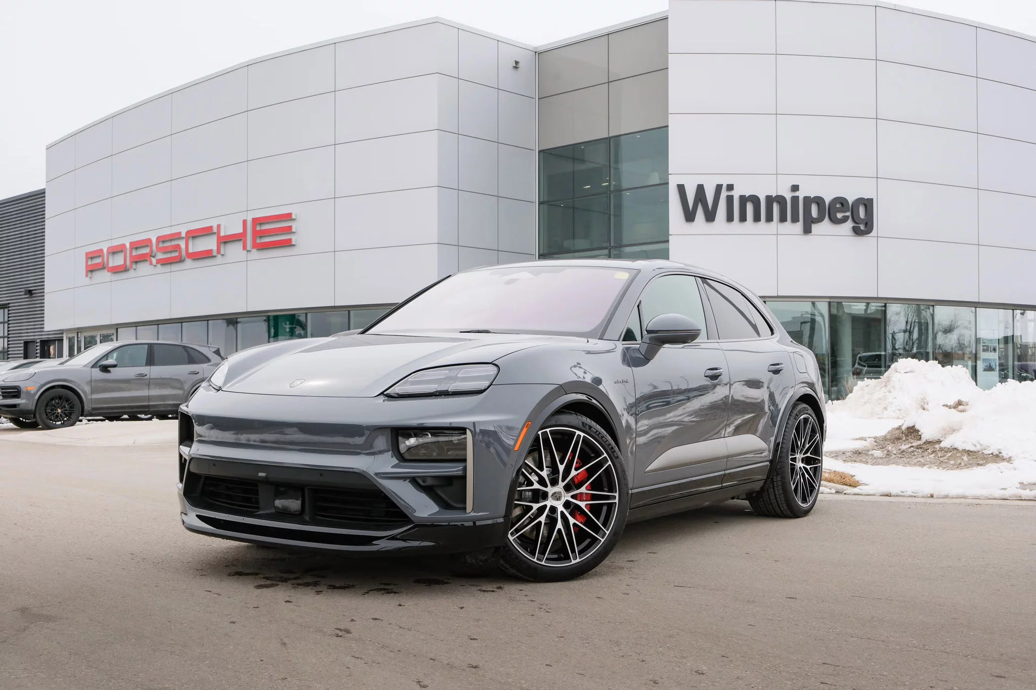 Slate Grey Neo Porsche Macan Electric