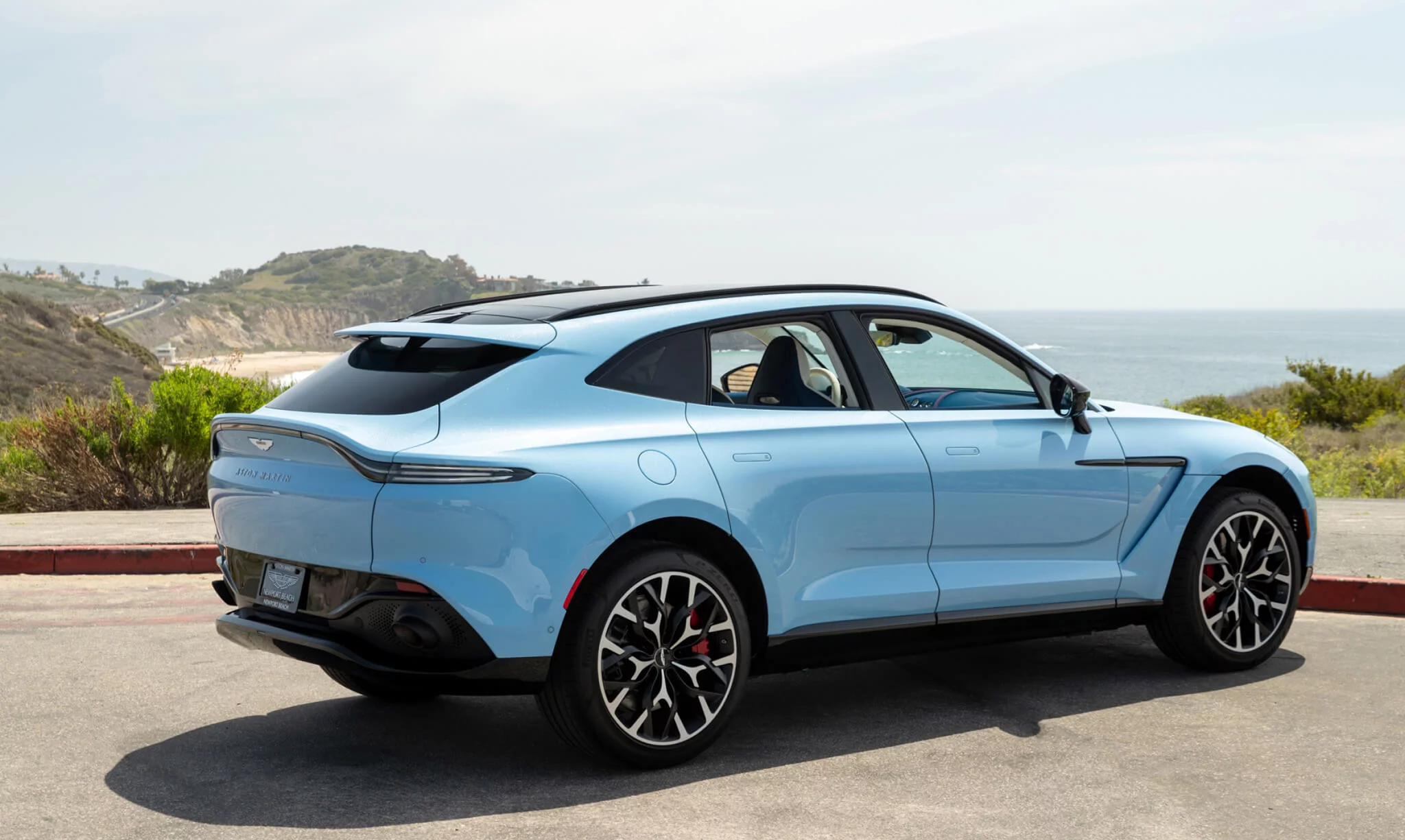 Frosted Glass Blue Aston Martin DBX