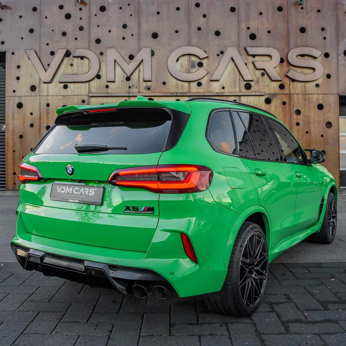 Signal Green BMW X5