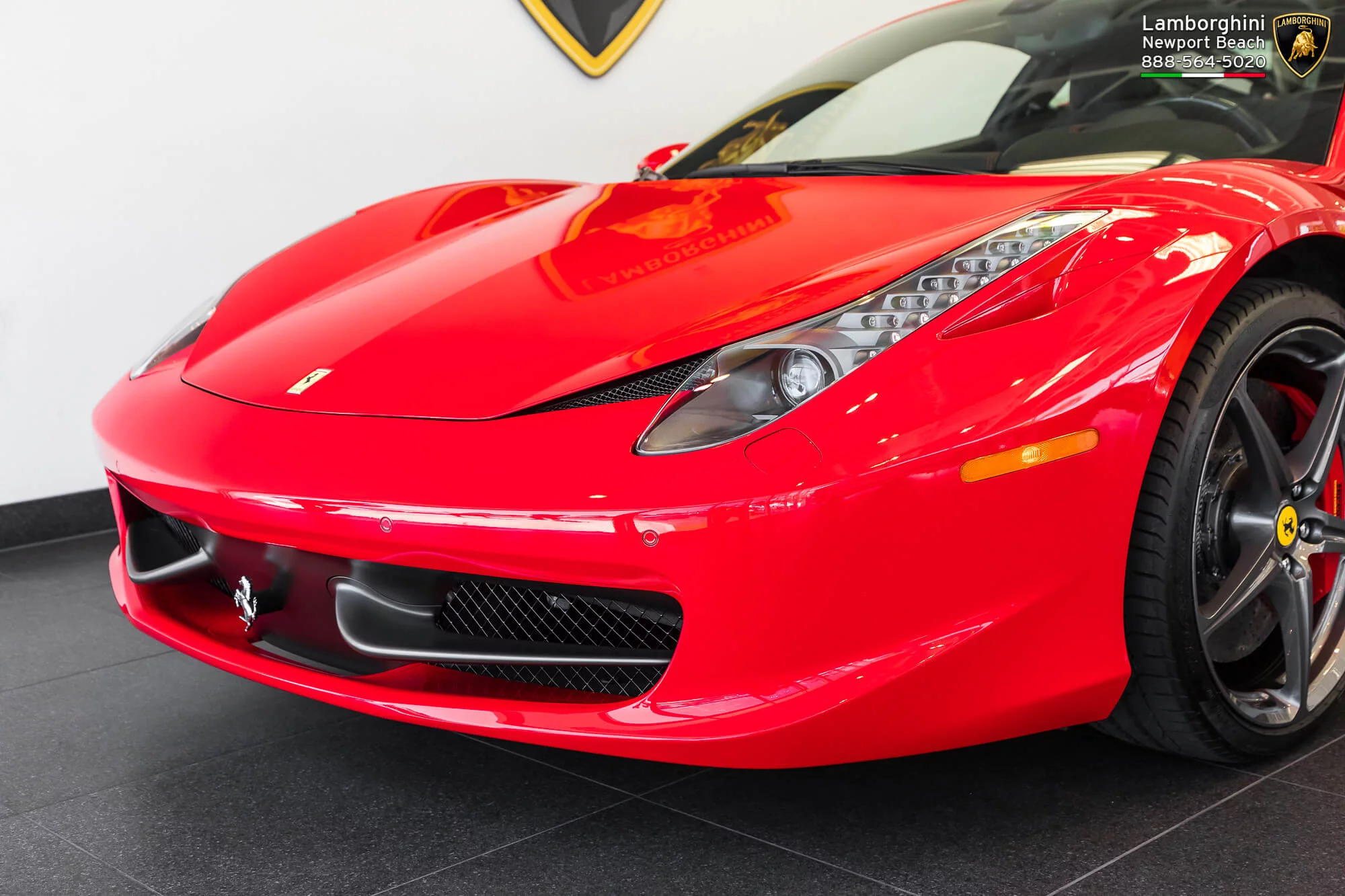 Rosso Corsa Ferrari 458