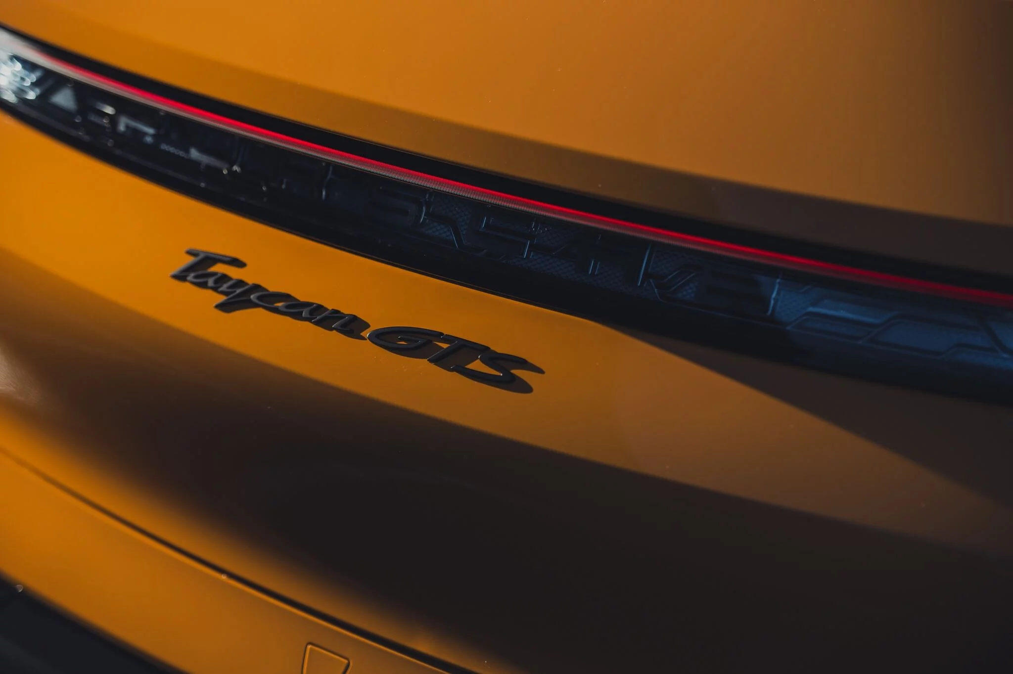 Bahama Yellow Porsche Taycan