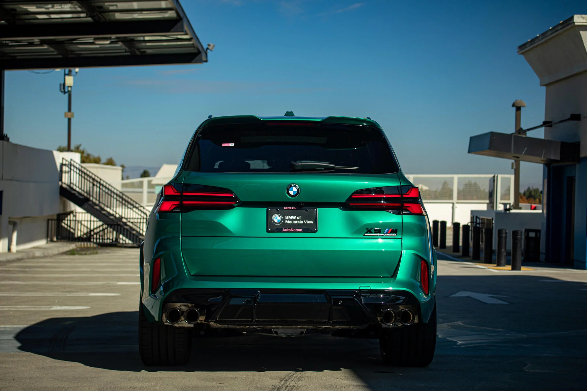 Isle of Man Green BMW X5