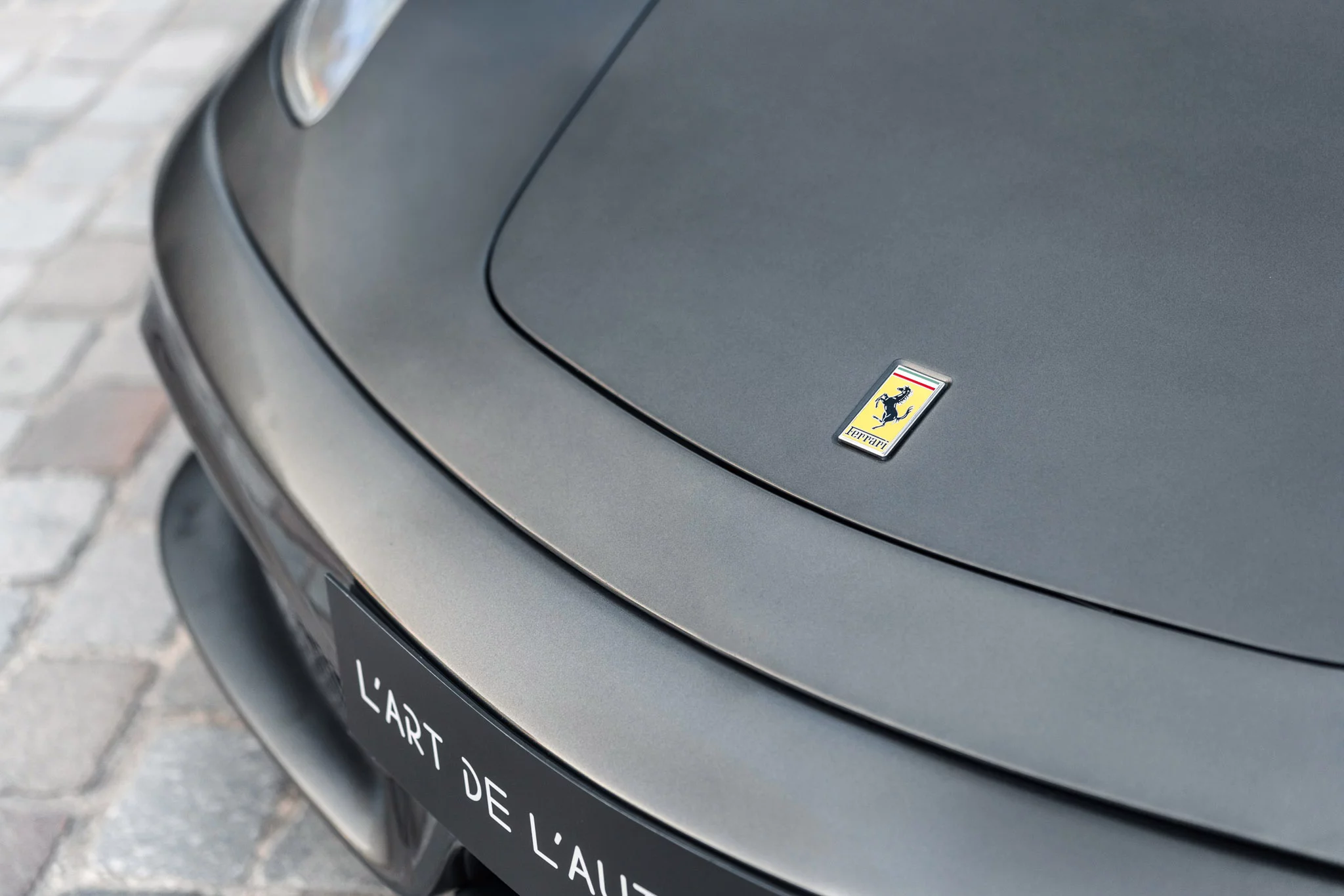 Grigio Silverstone Ferrari 430 Scuderia
