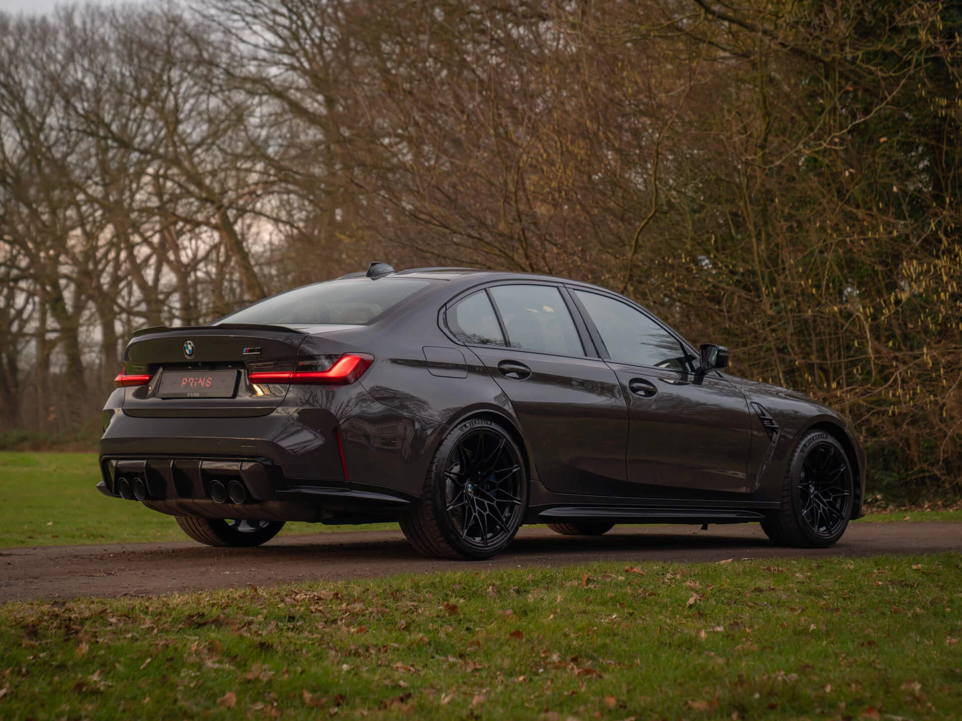 Grey Black BMW M3