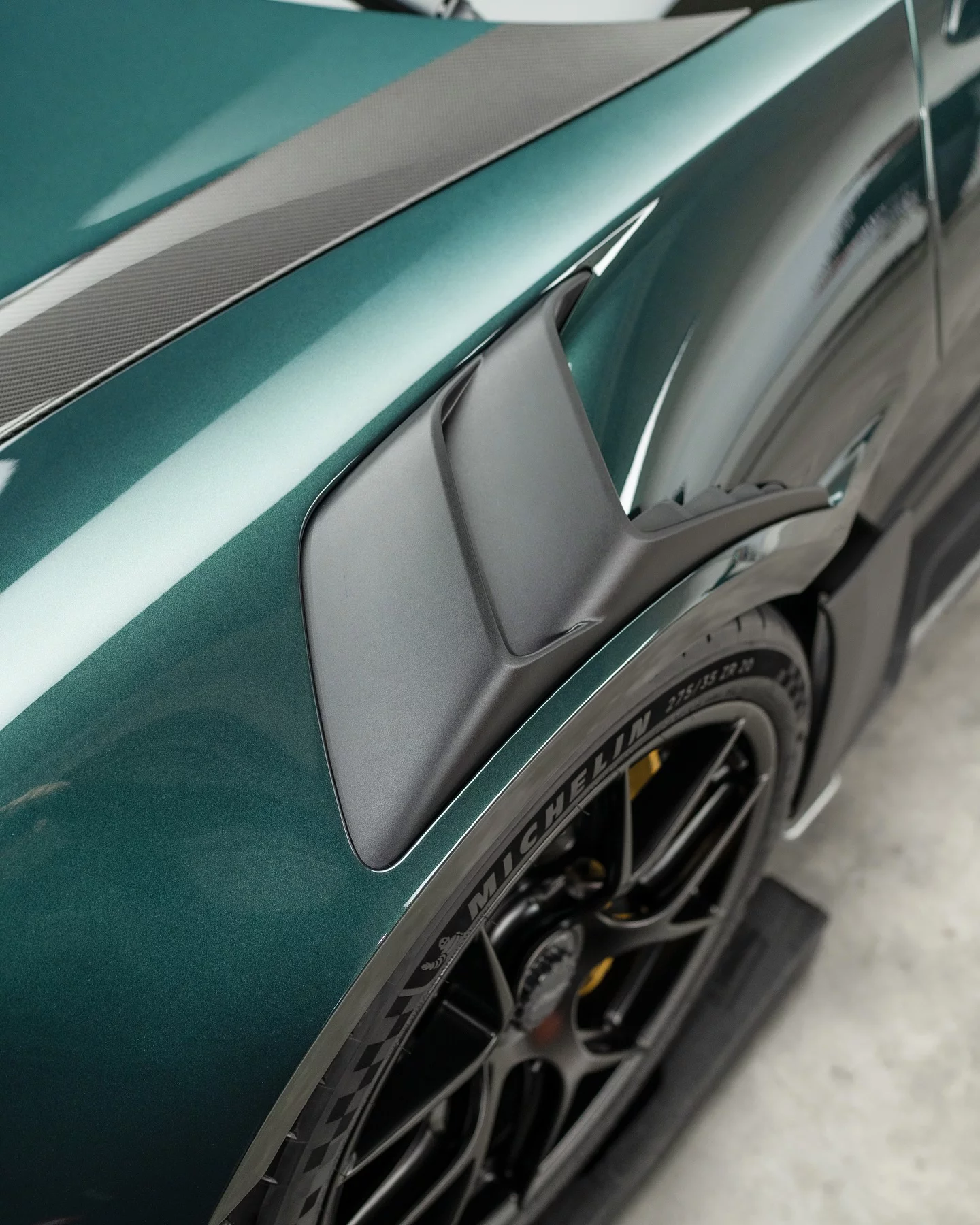 Forest Green Metallic Porsche 911 GT3 RS