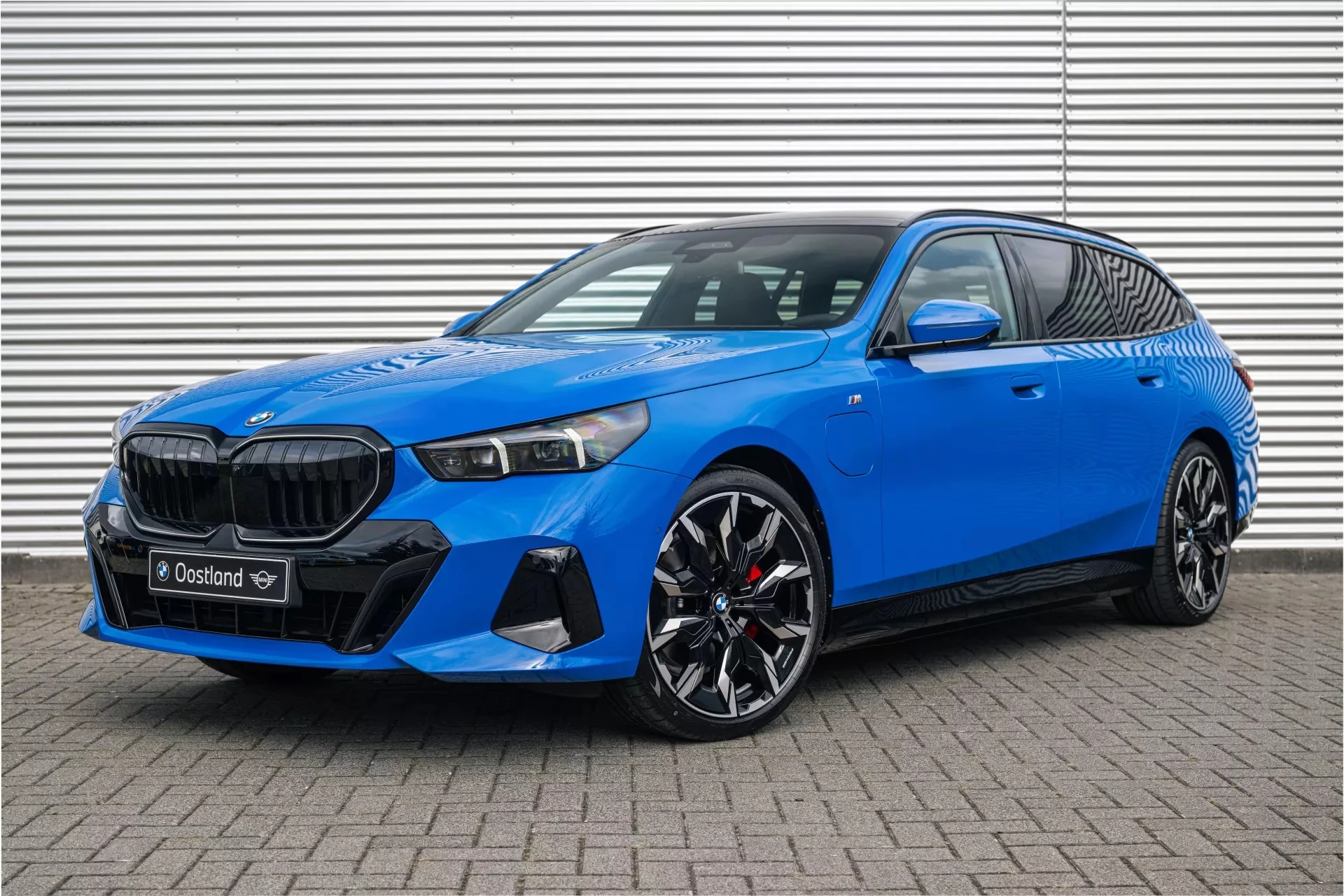 Gentian Blue BMW 5 Series