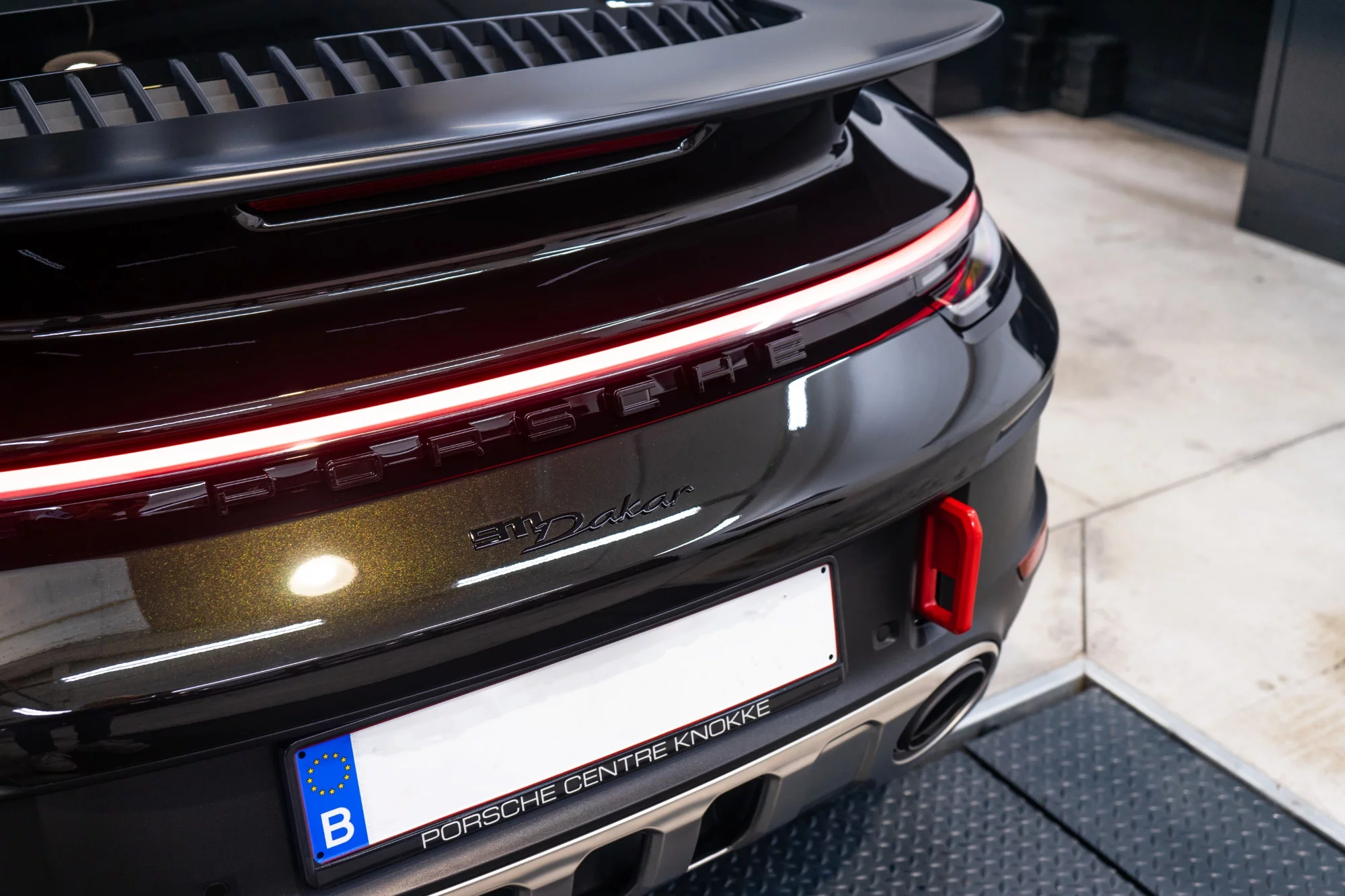Dark Olive Metallic Porsche 911 Dakar