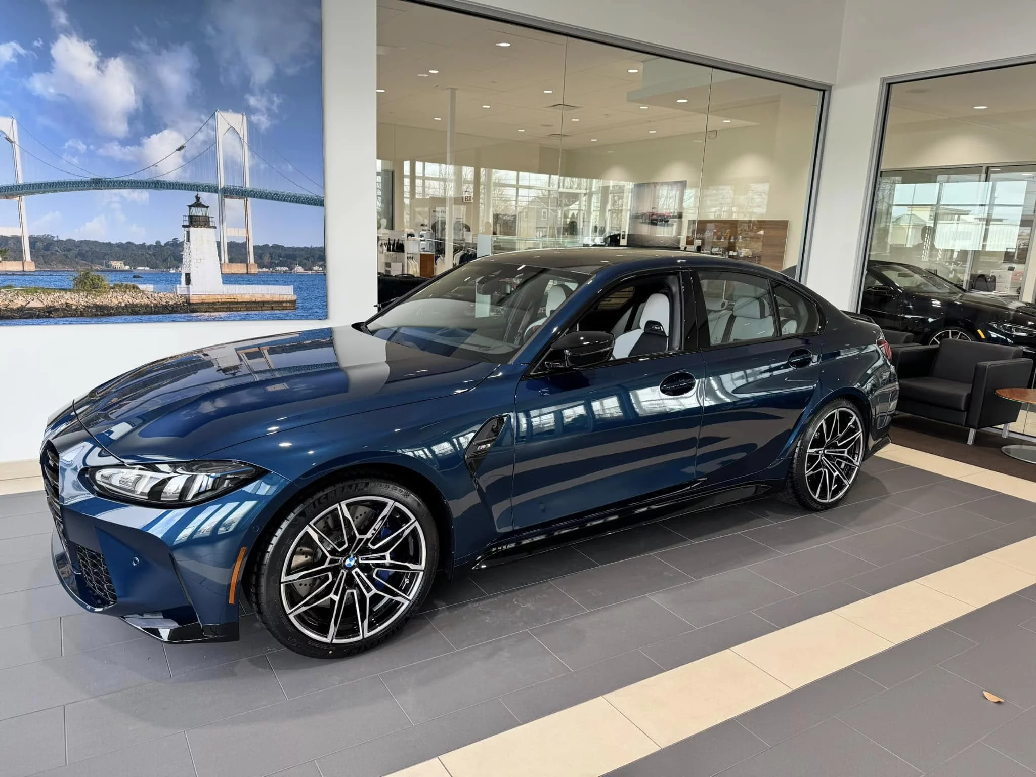 Aegean Blue BMW M3