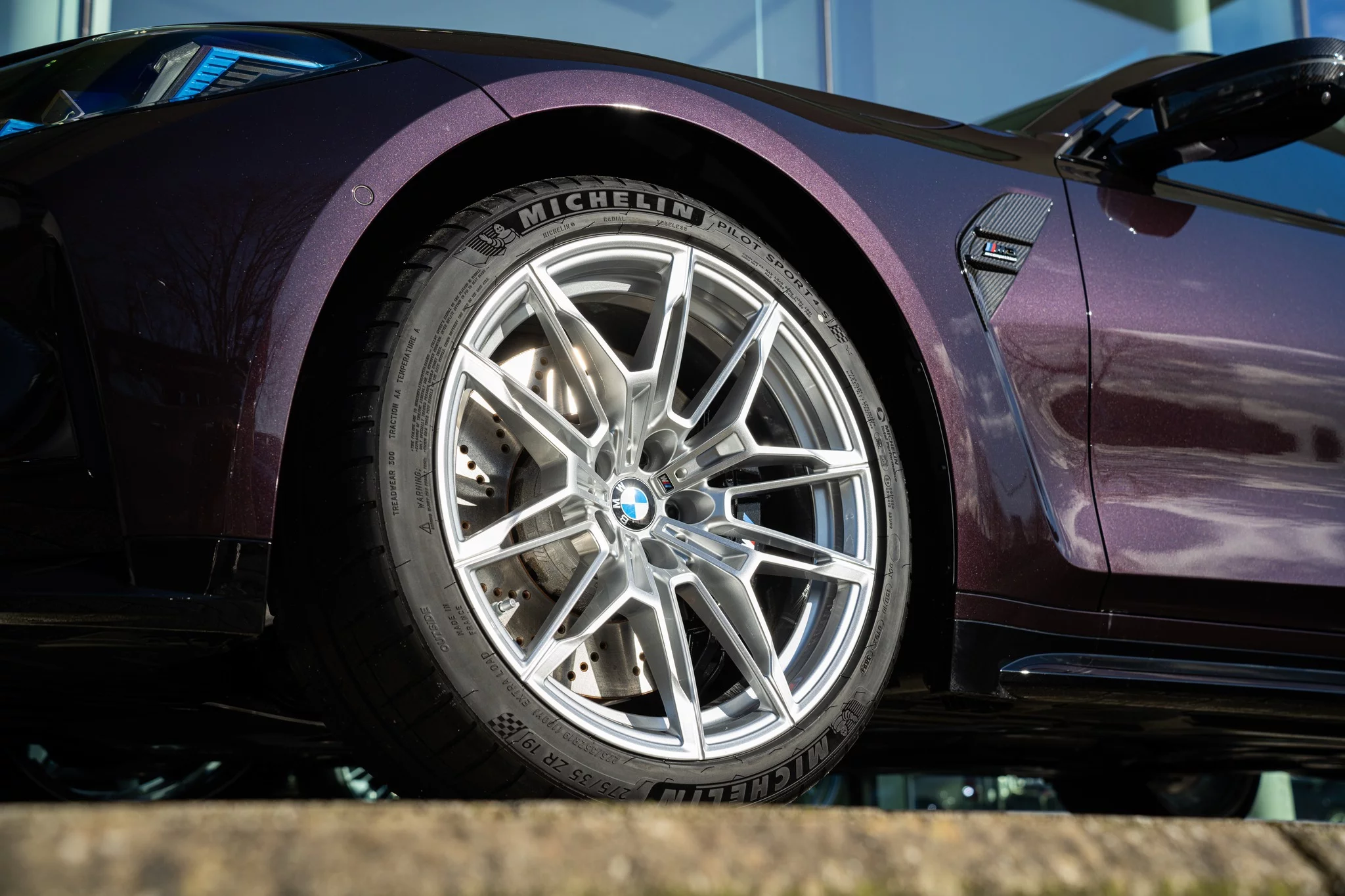 Belladonna Purple BMW M3