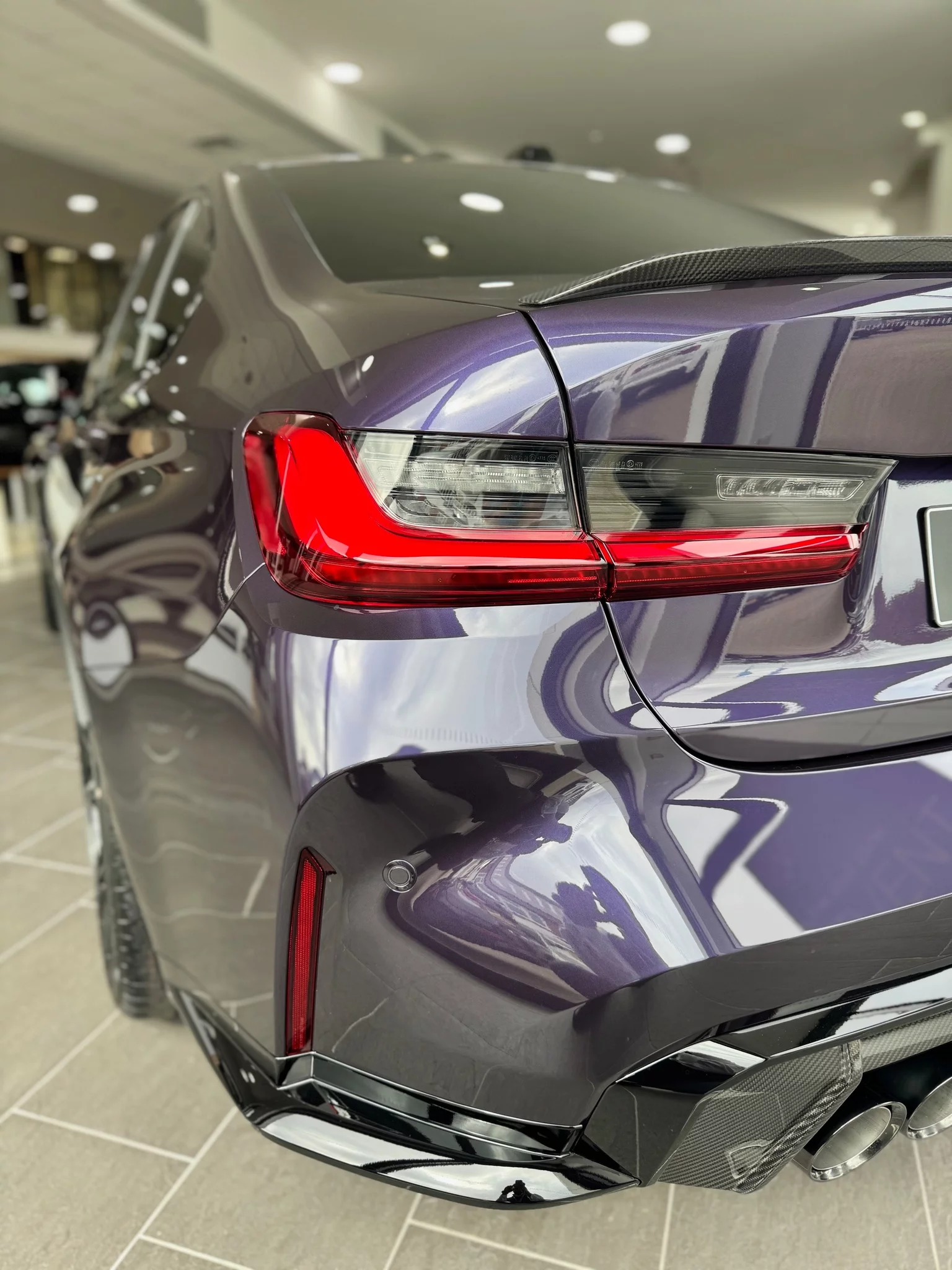 Techno Violet BMW M3