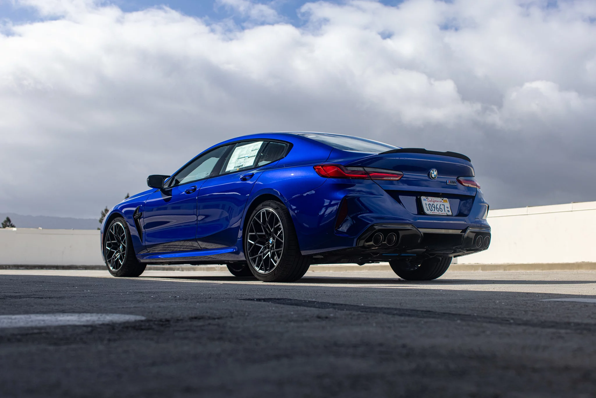 Marina Bay Blue BMW M8
